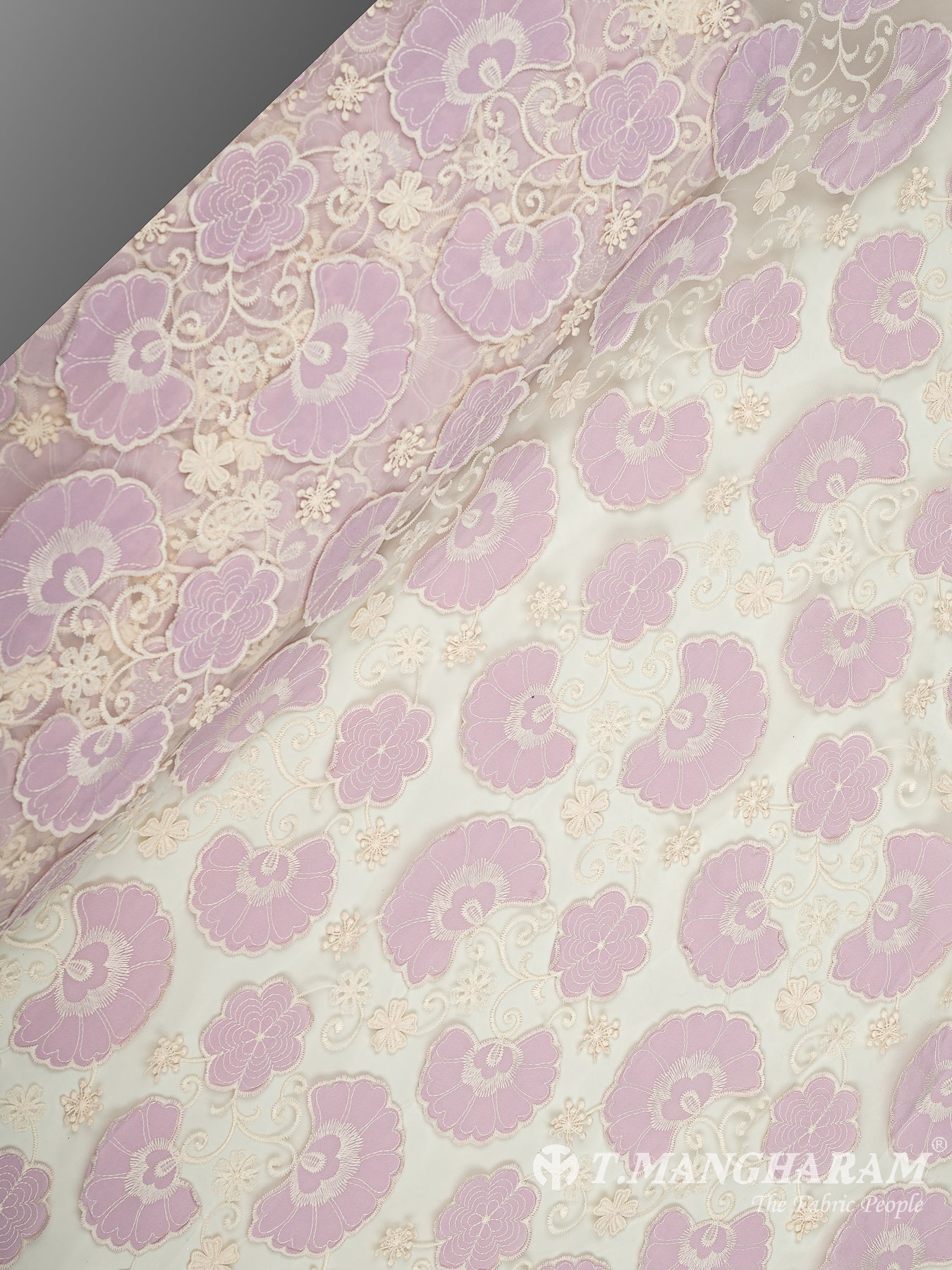 Violet Georgette Fabric - EA2893 view-2