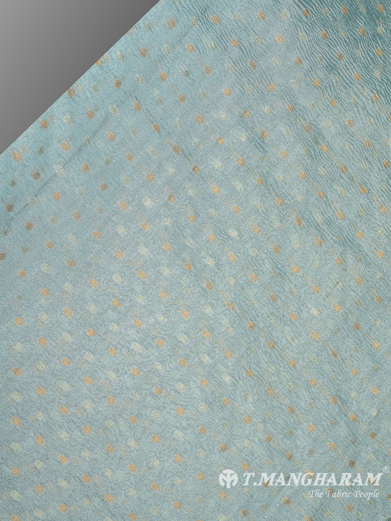 Multicolor Semi Banaras Fabric - EC8876 view-2