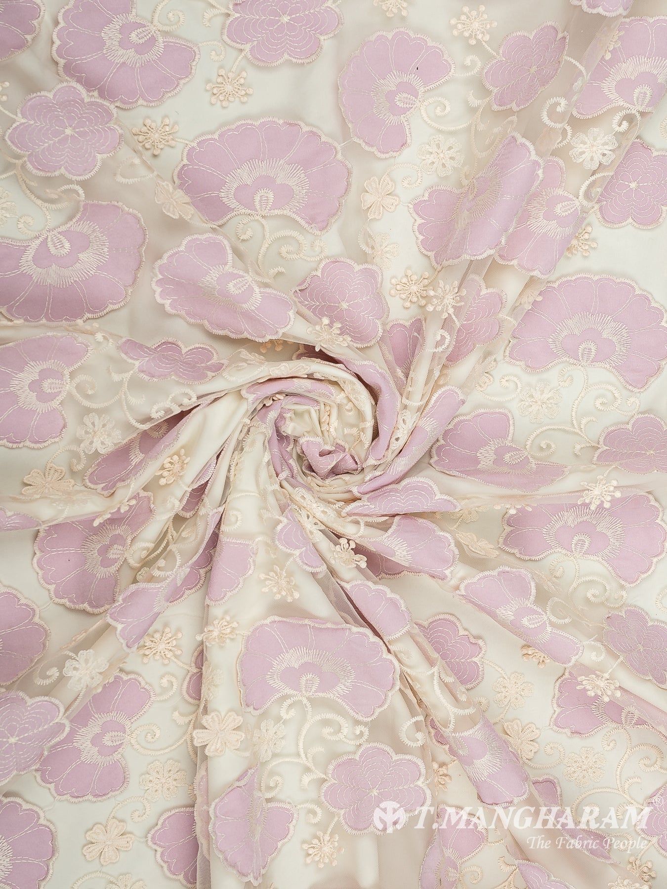 Violet Georgette Fabric - EA2893 view-1