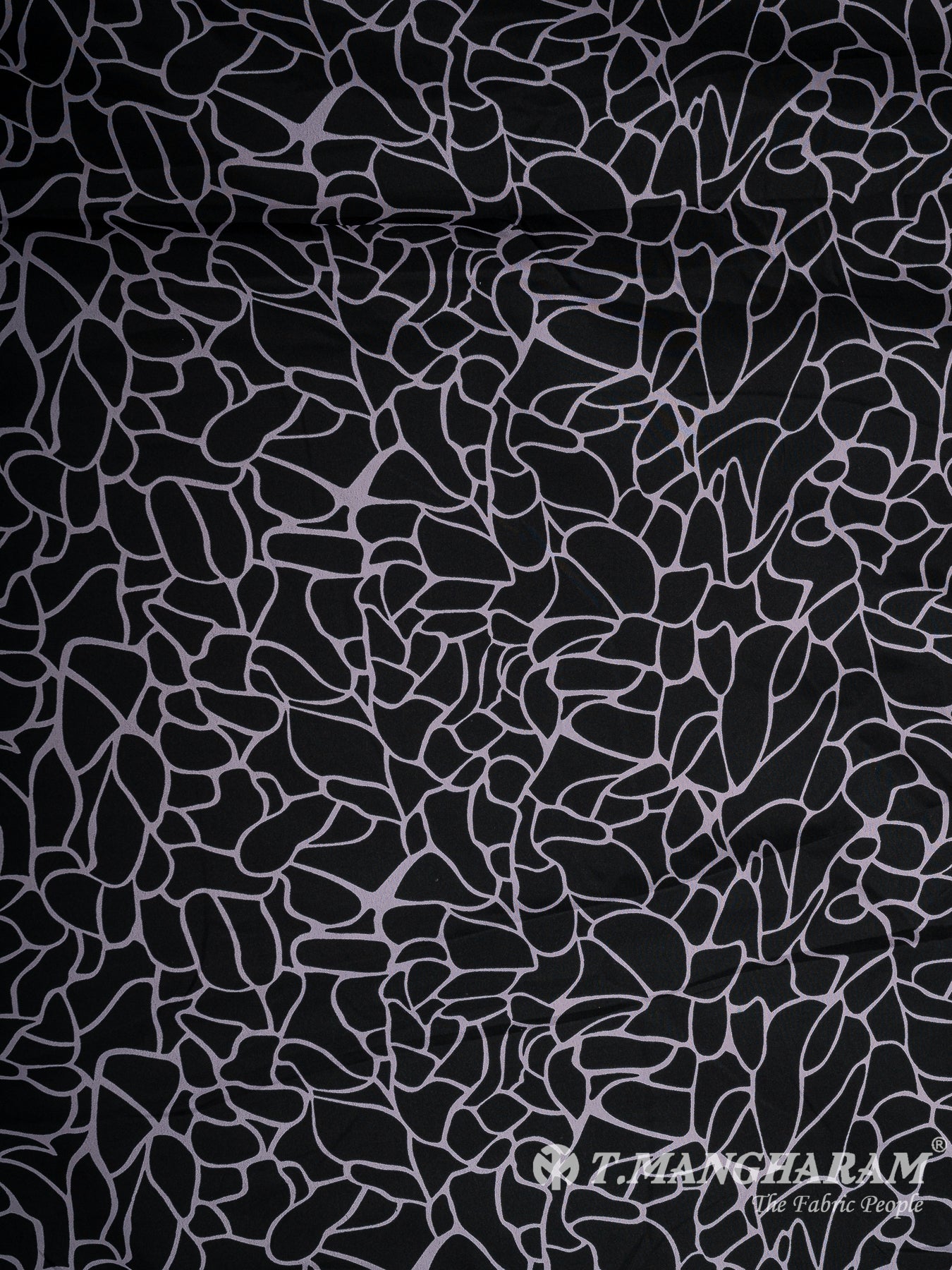 Black Crepe Fabric - EB8223