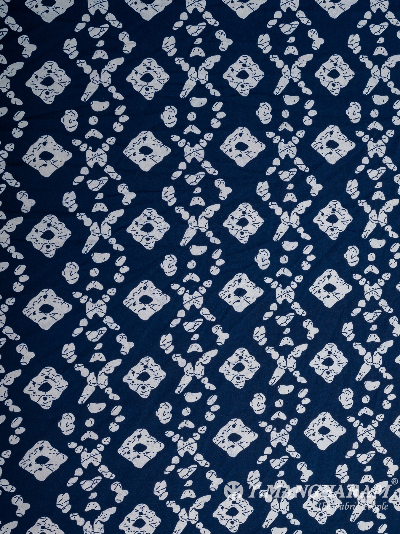 Blue Crepe Fabric - EC9759 view-3