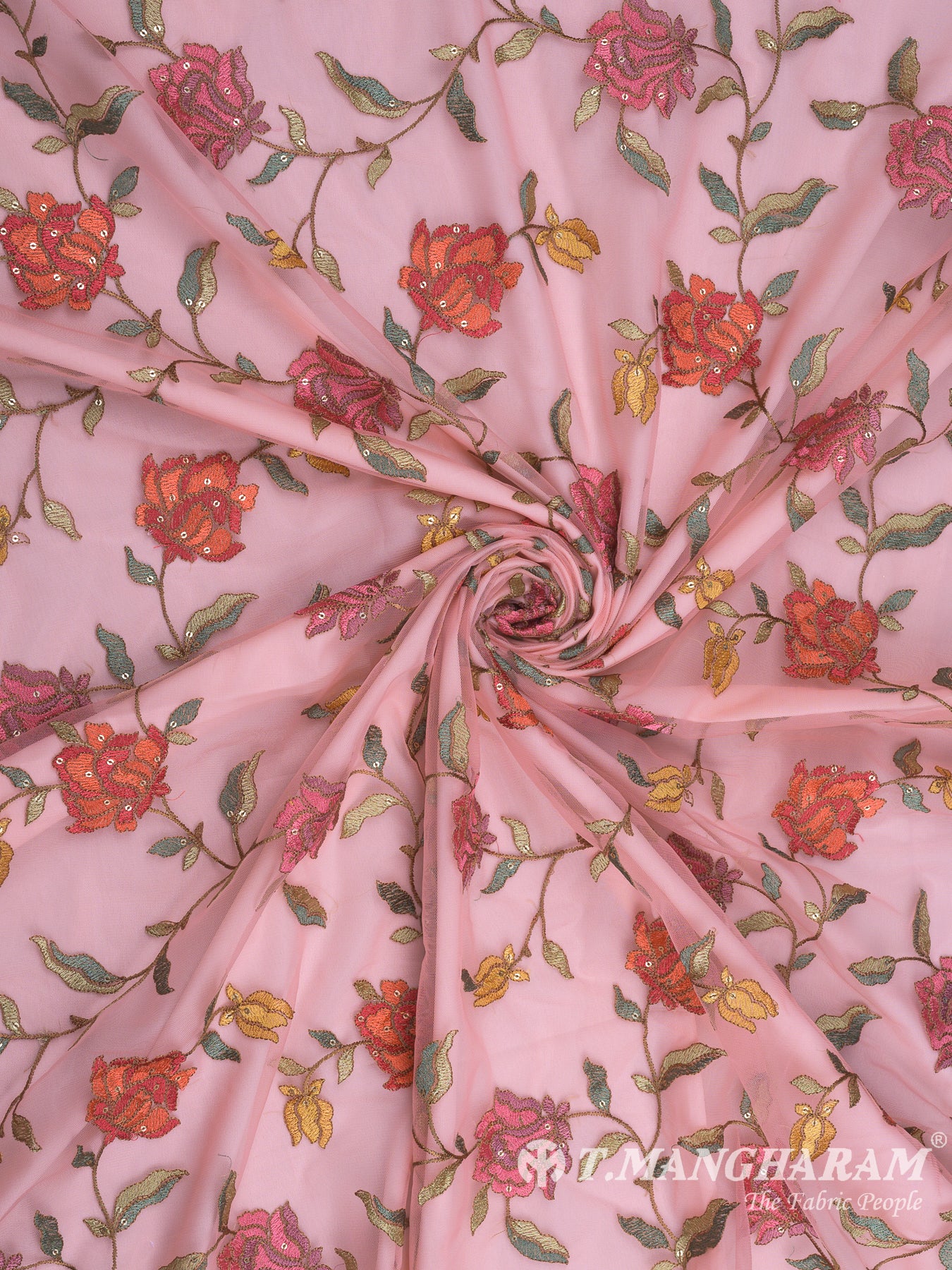Pink Fancy Net Fabric - EB5774 view-1