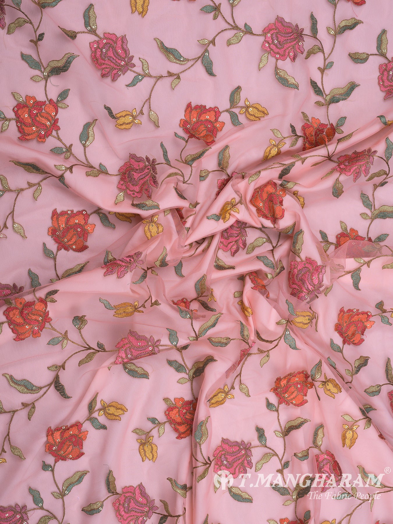 Pink Fancy Net Fabric - EB5774 view-4