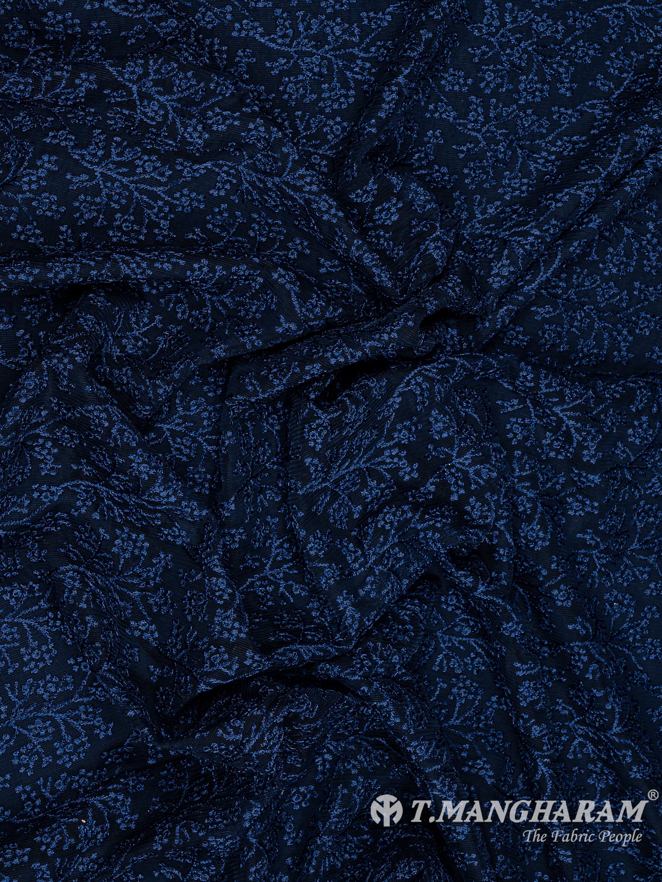 Blue Net Fabric - EB7330 view-4