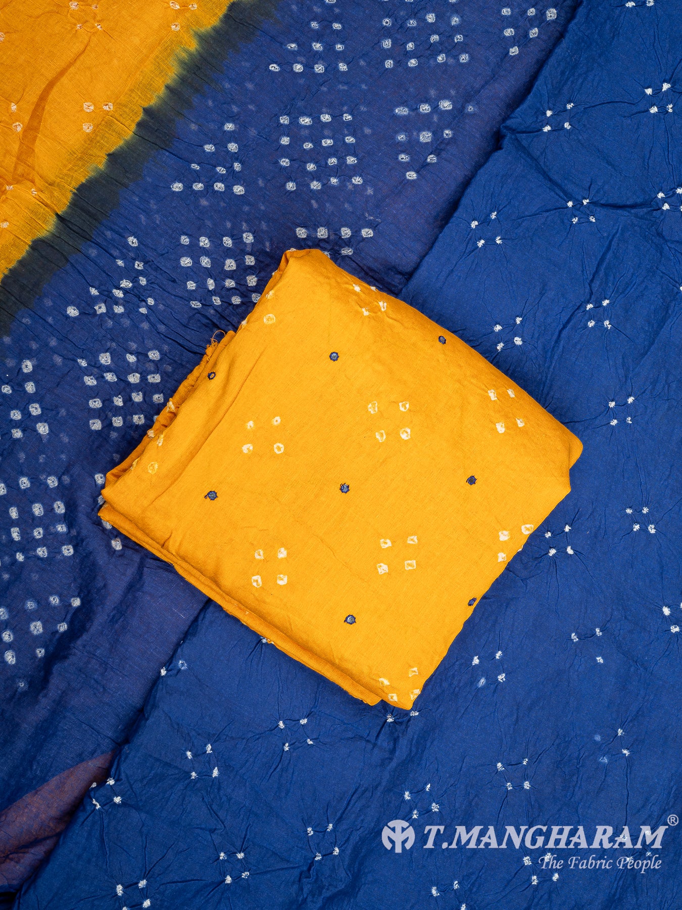 Multicolor Cotton Chudidhar Fabric Set - EG1738 view-1