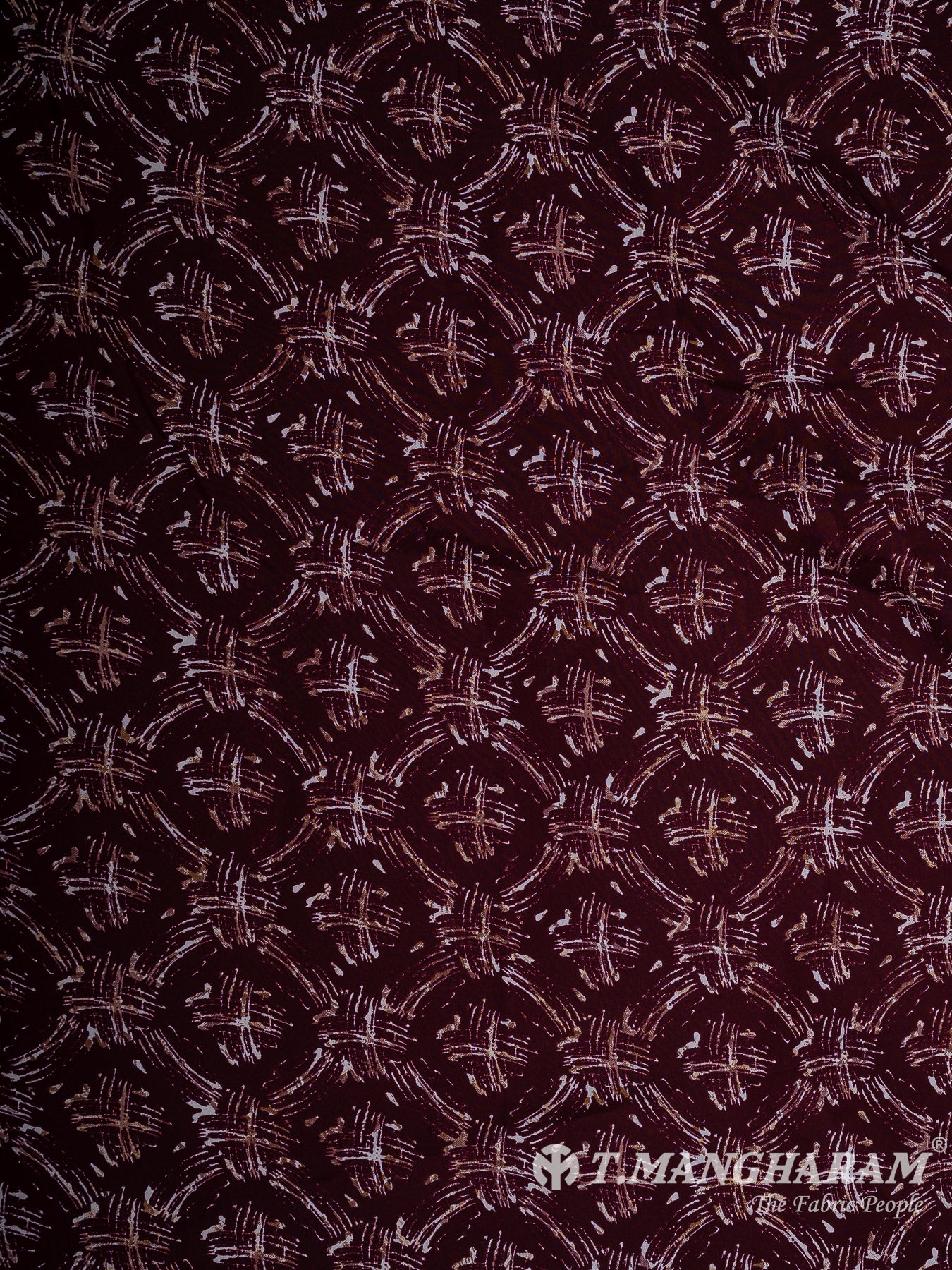 Purple Crepe Fabric - EB8244