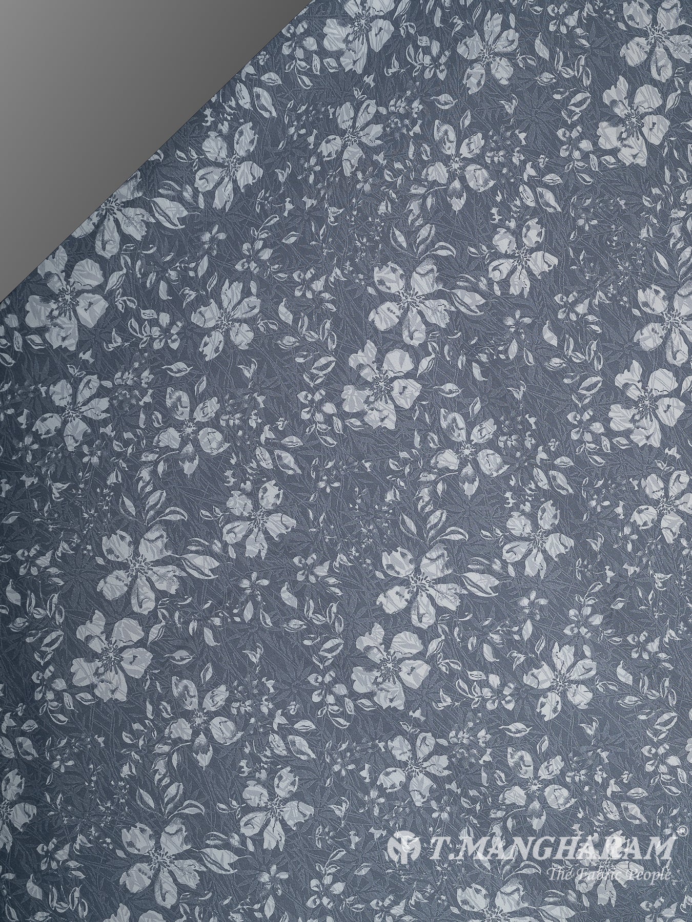Grey Crepe Fabric - EB8316