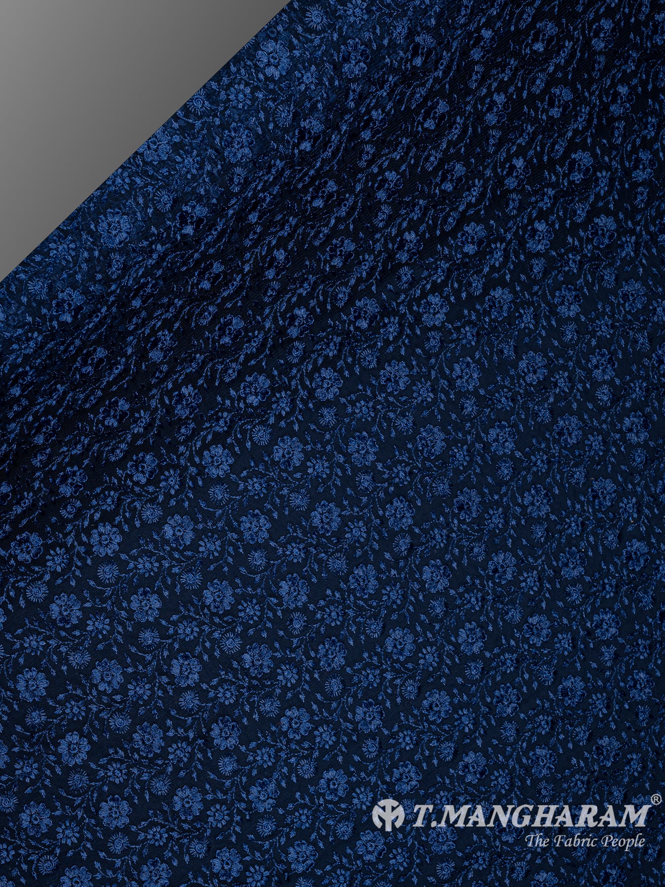 Blue Net Fabric - EB7328 view-2