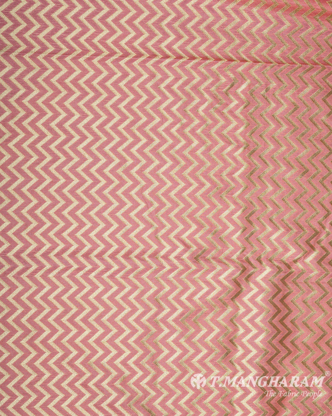 Pink Banaras Fabric - EC9445 view-3