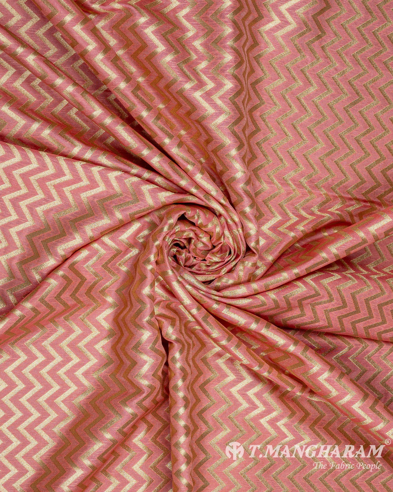 Pink Banaras Fabric - EC9445 view-1