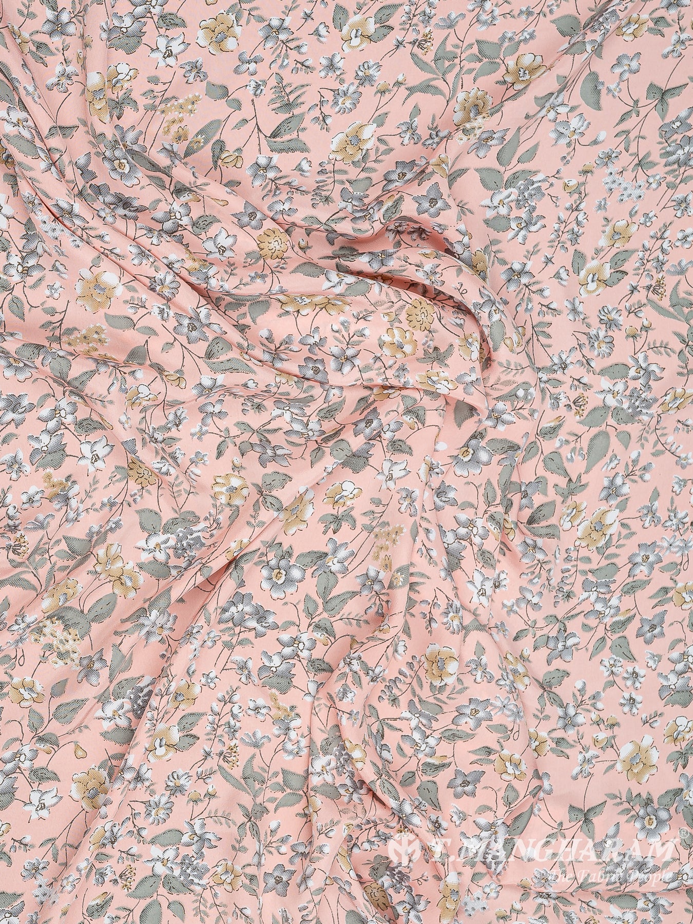 Pink Crepe Fabric - EB6903 view-4