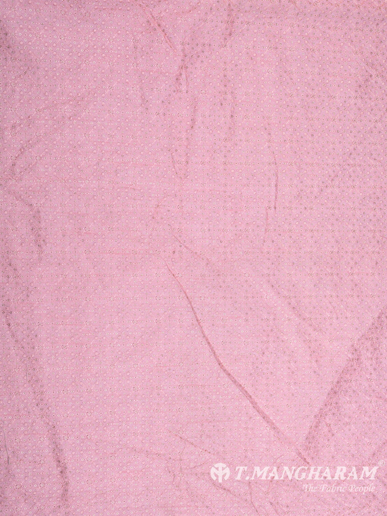 Pink Raw Silk Fabric - EB5699 view-3