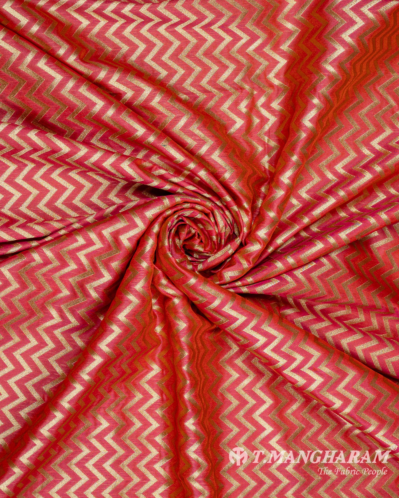 Pink Banaras Fabric - EC9446 view-1