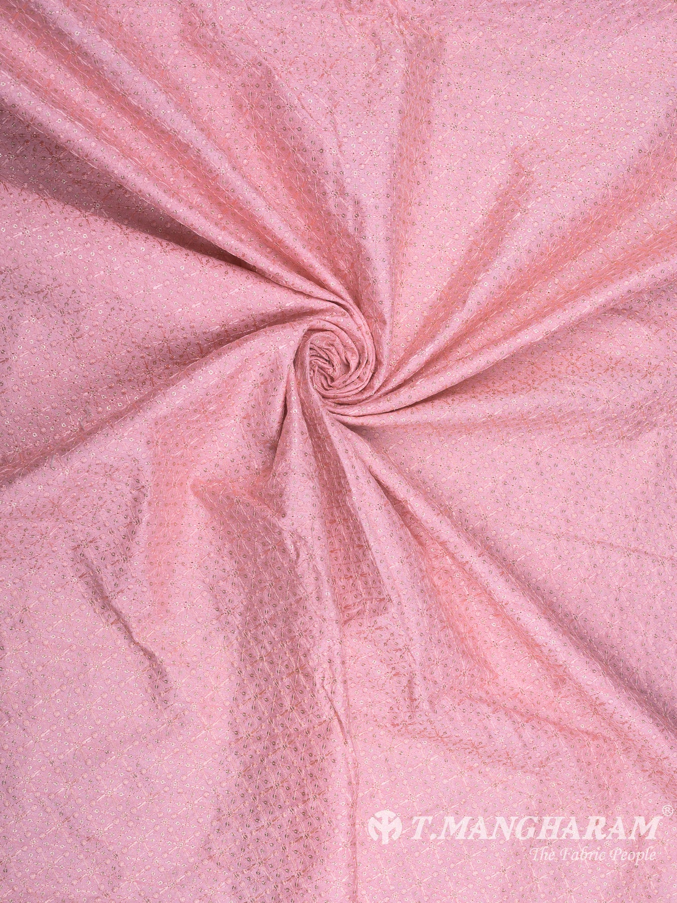 Pink Raw Silk Fabric - EB5699 view-1