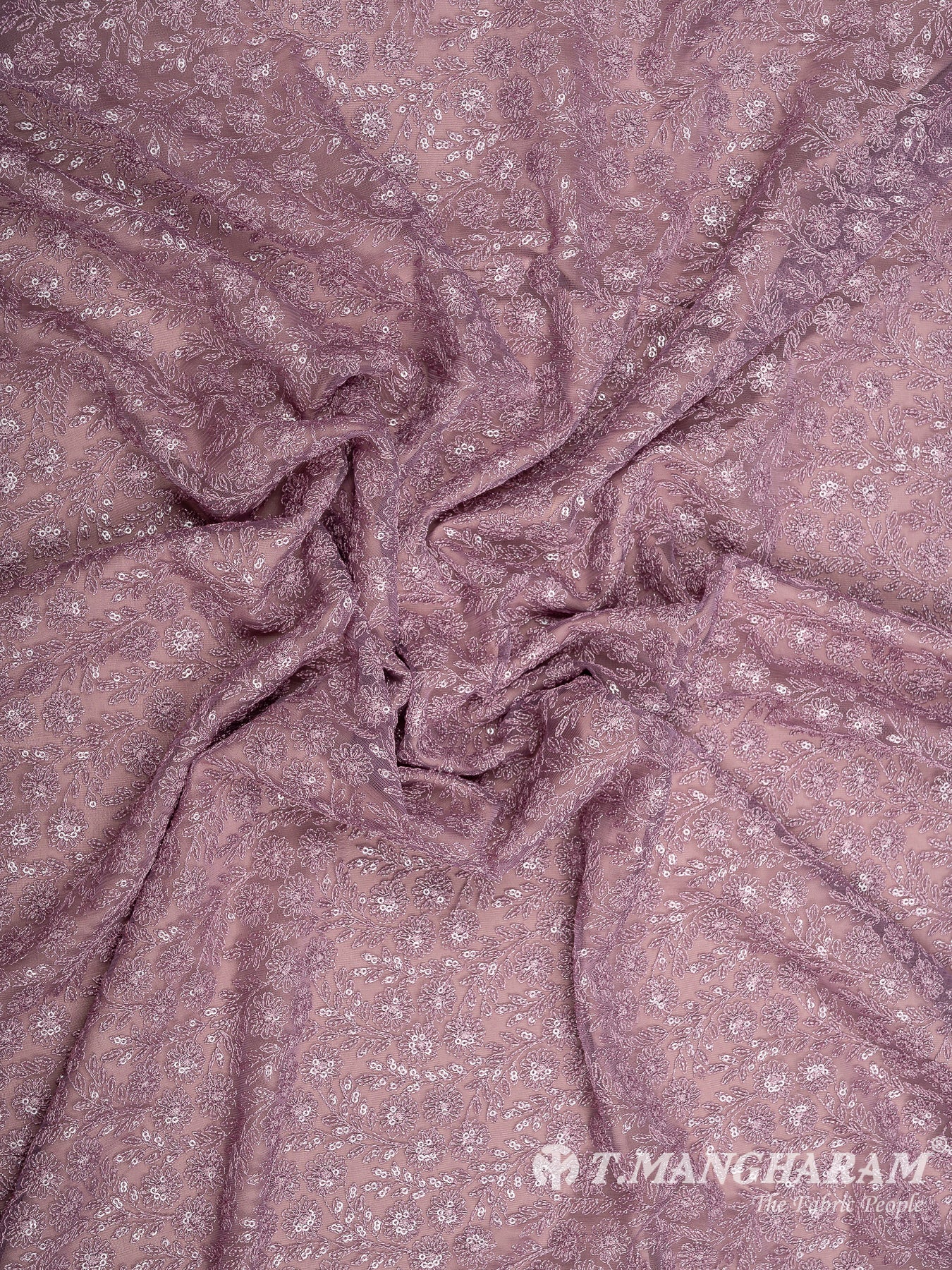 Violet Fancy Net Fabric - EC8564 view-4