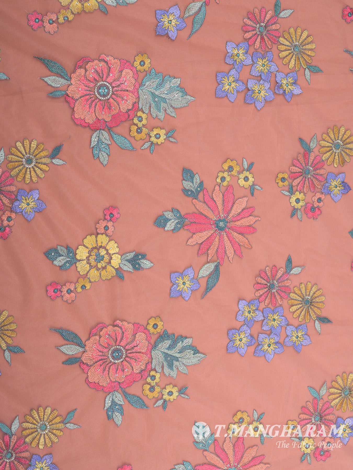 Pink Fancy Net Fabric - EB5771 view-3