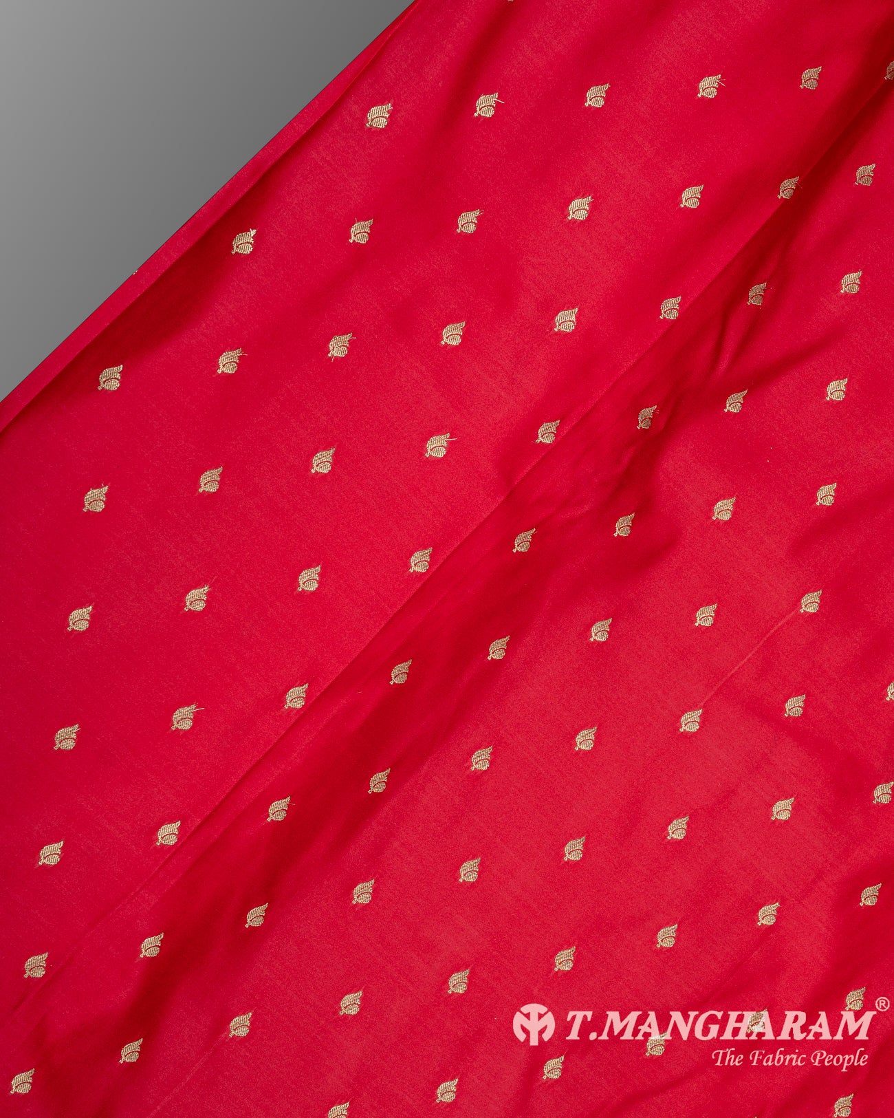 Red Banaras Fabric - EC9507 view-2