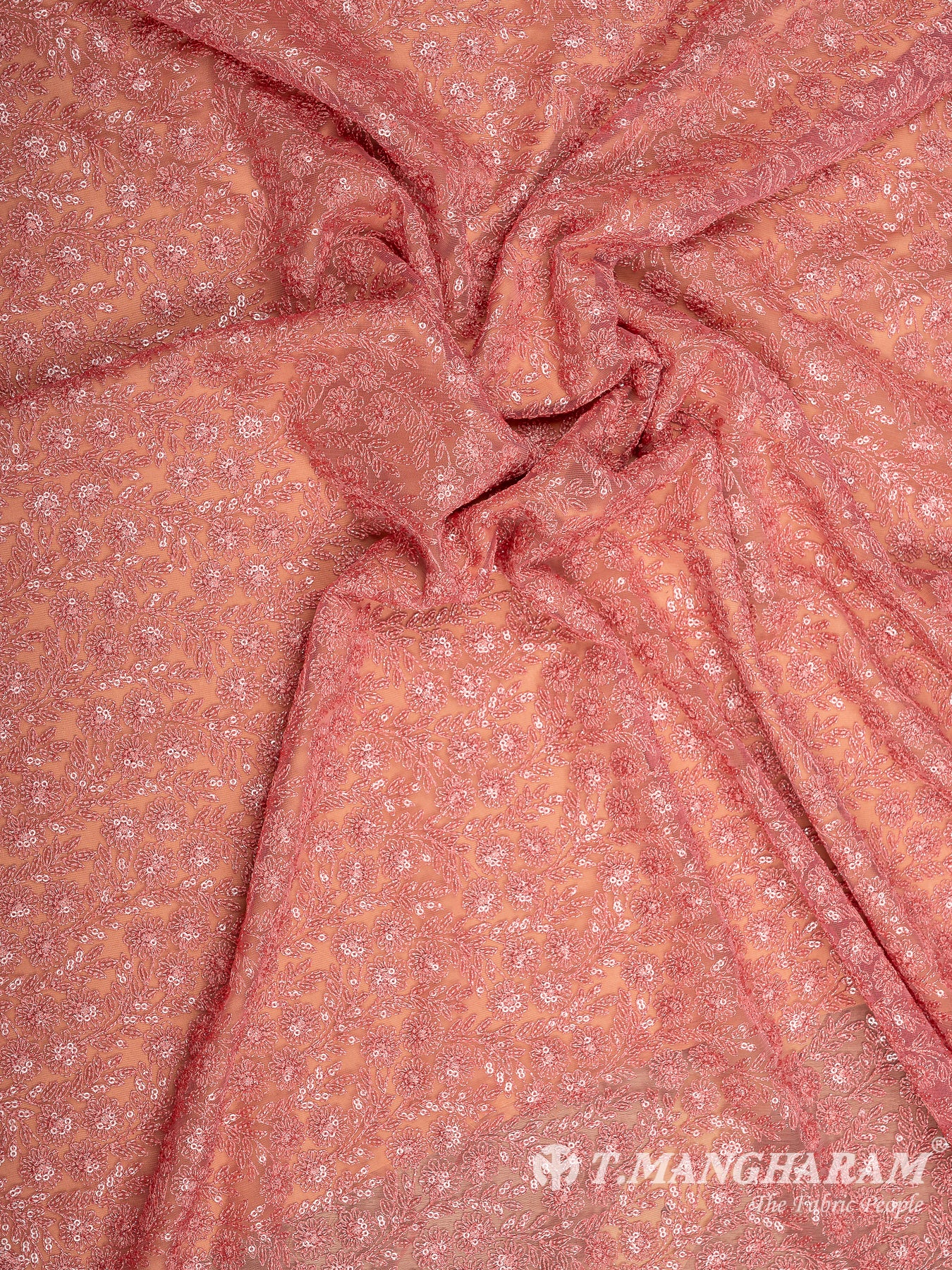 Pink Fancy Net Fabric - EC8561 view-4