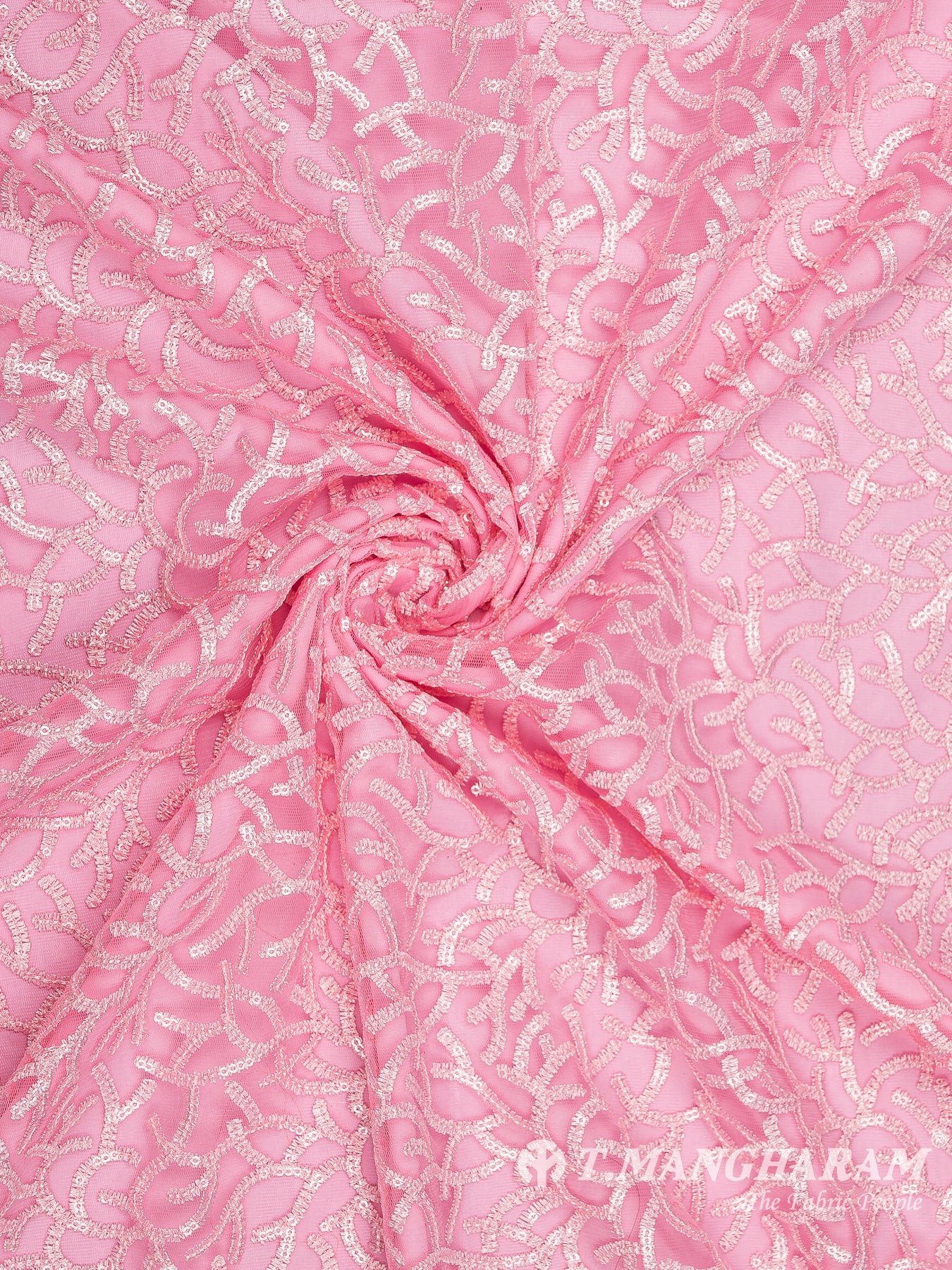 Pink Fancy Net Fabric - EB5787 view-1
