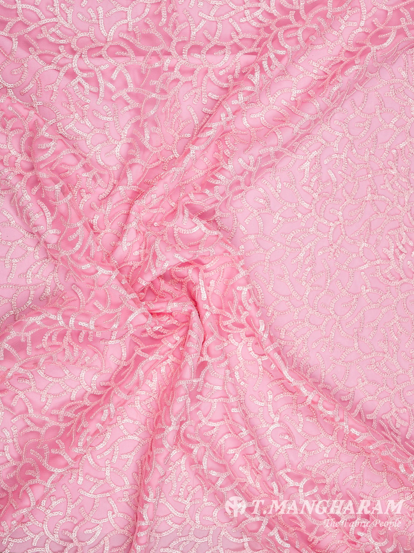 Pink Fancy Net Fabric - EB5787 view-4