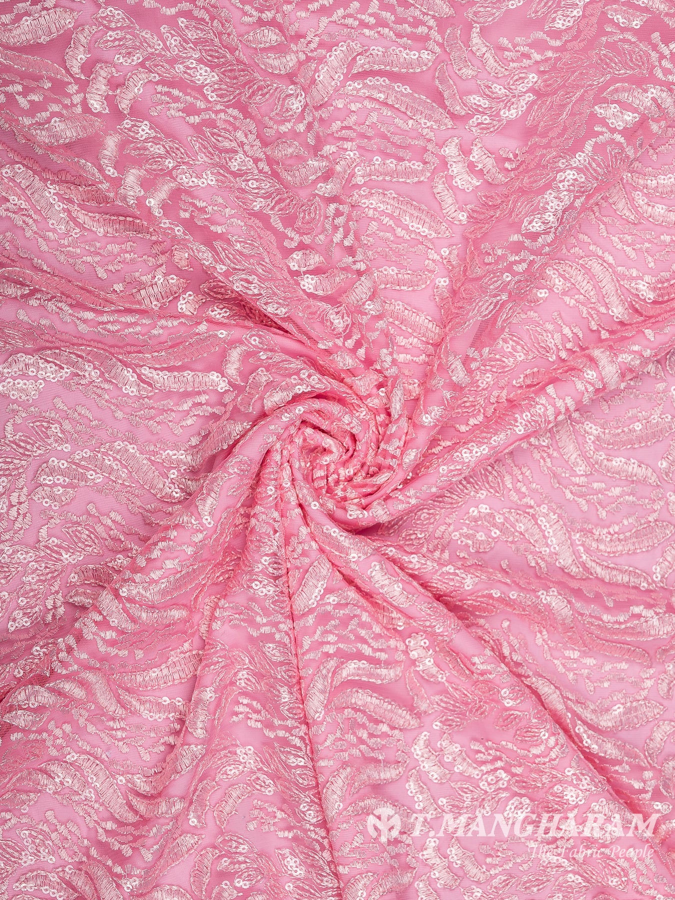 Pink Fancy Net Fabric - EB5799 view-1