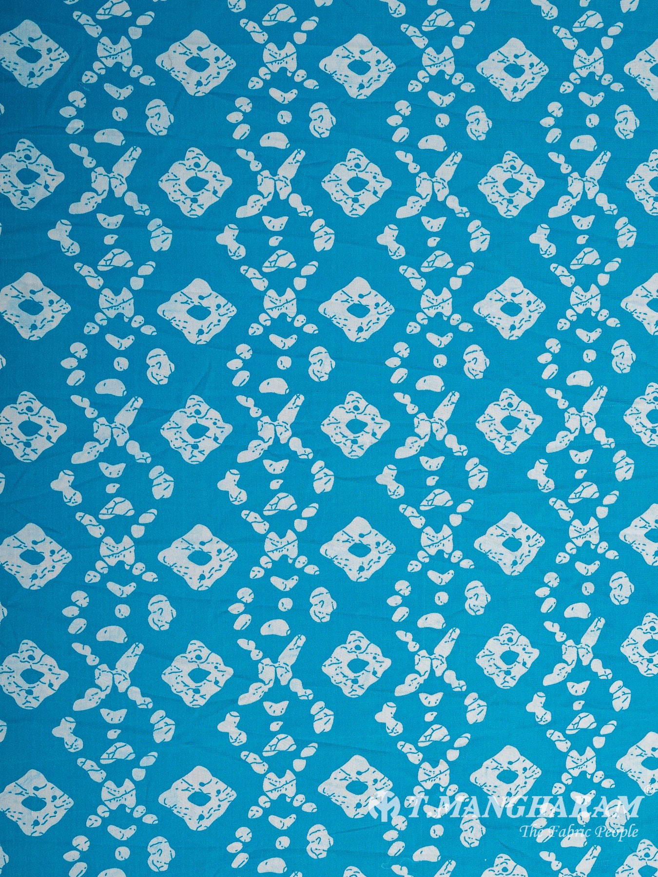 Blue Crepe Fabric - EC9753 view-3