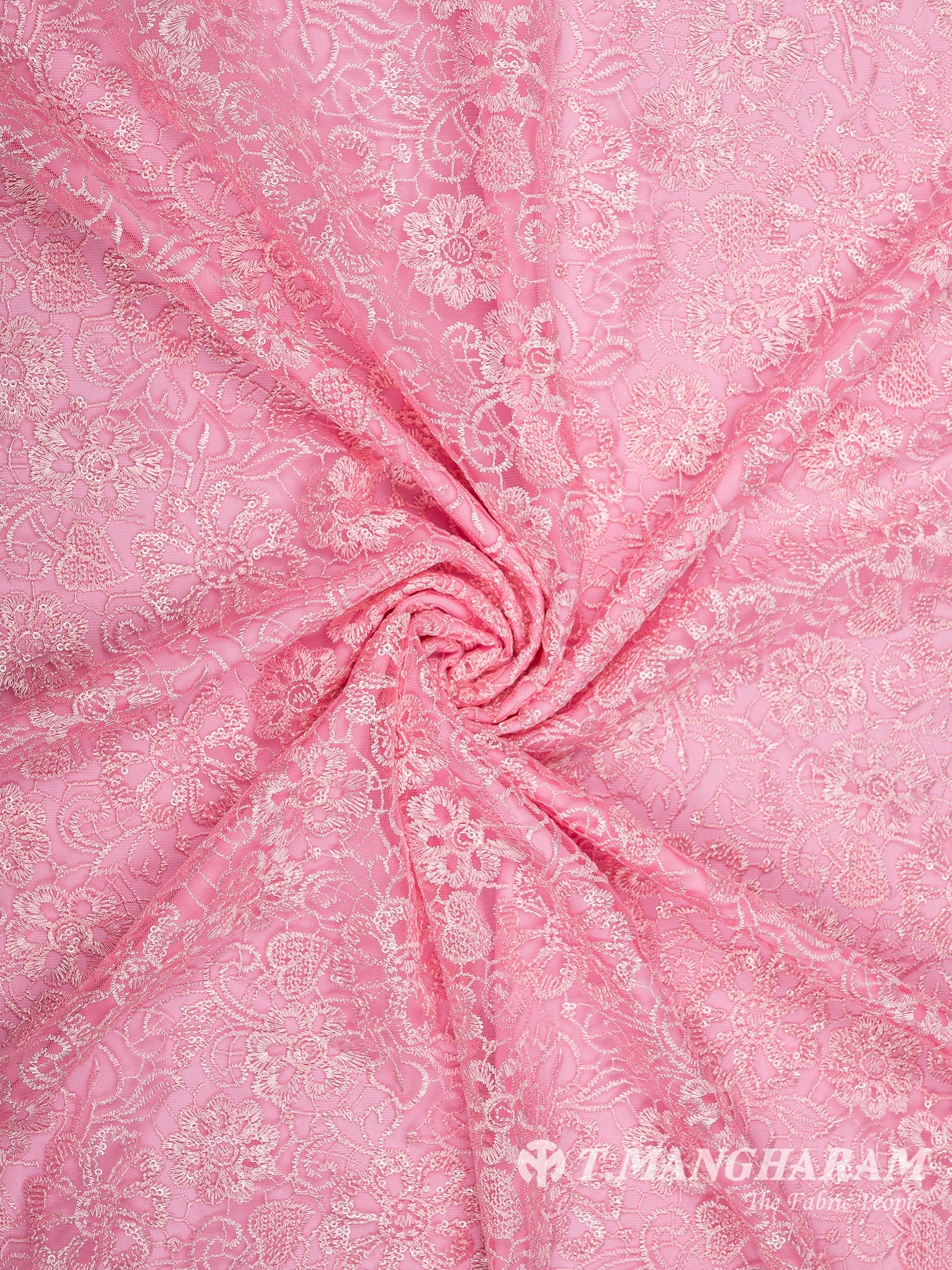 Pink Fancy Net Fabric - EB5793 view-1