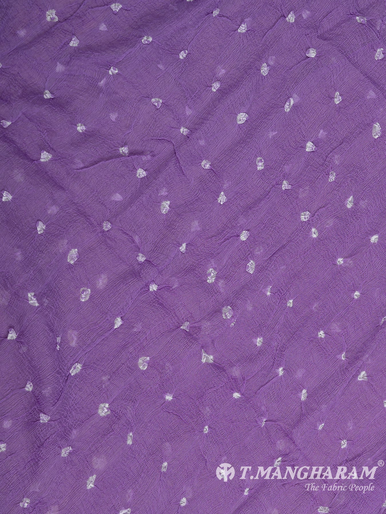 Violet Cotton Chudidhar Fabric Set - EG1731 view-3