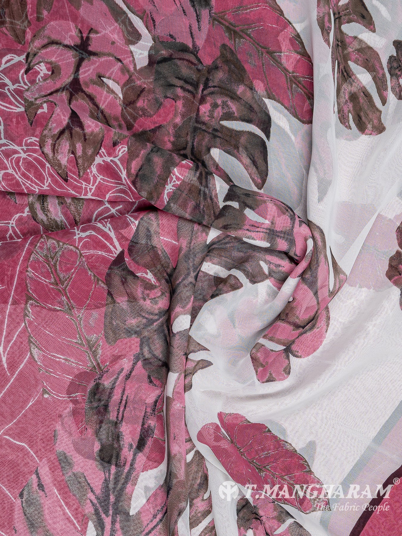 Multicolor Crepe Chudidhar Fabric Set - EH1642 view-3
