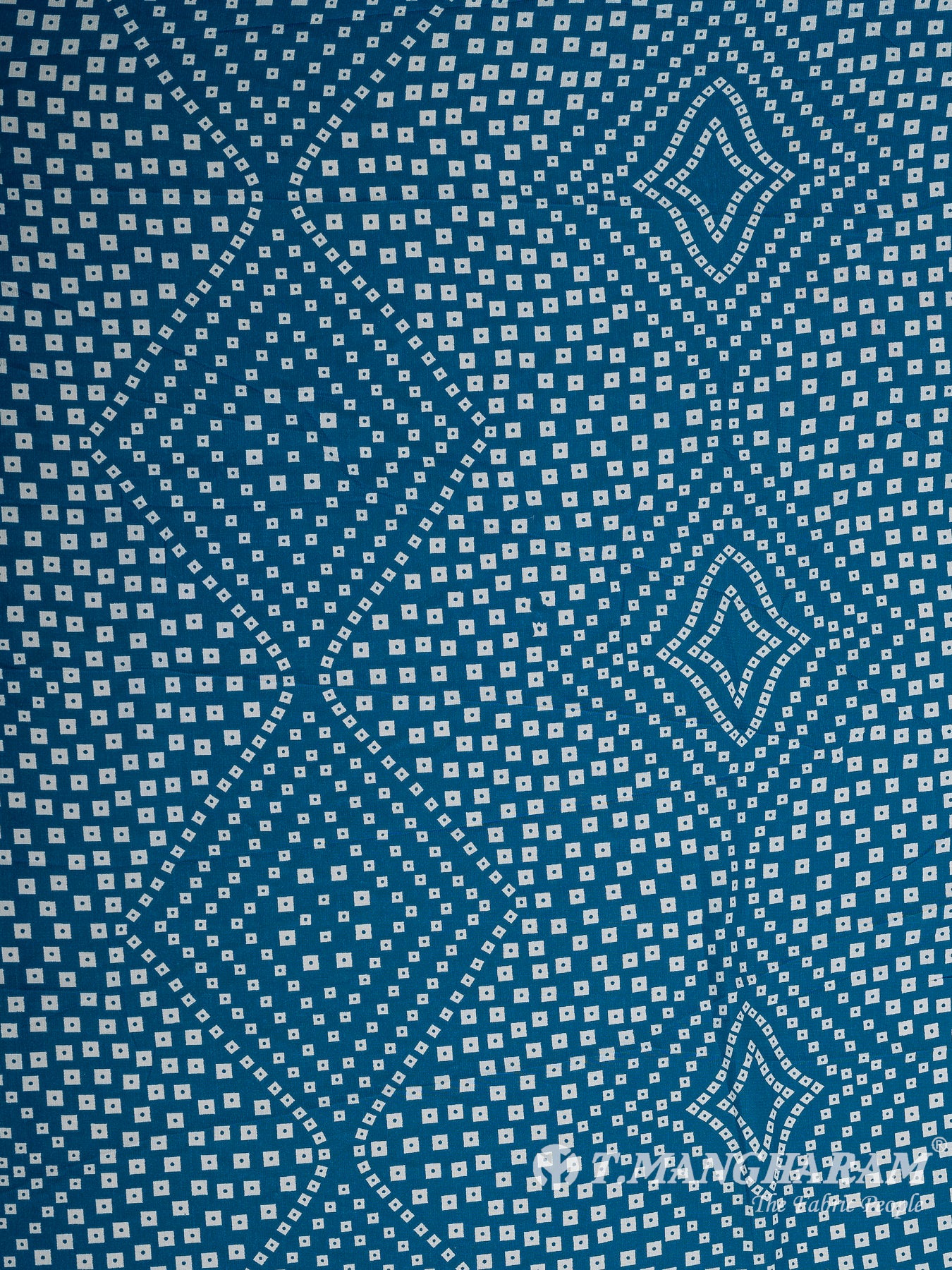 Blue Crepe Fabric - EC9758 view-3