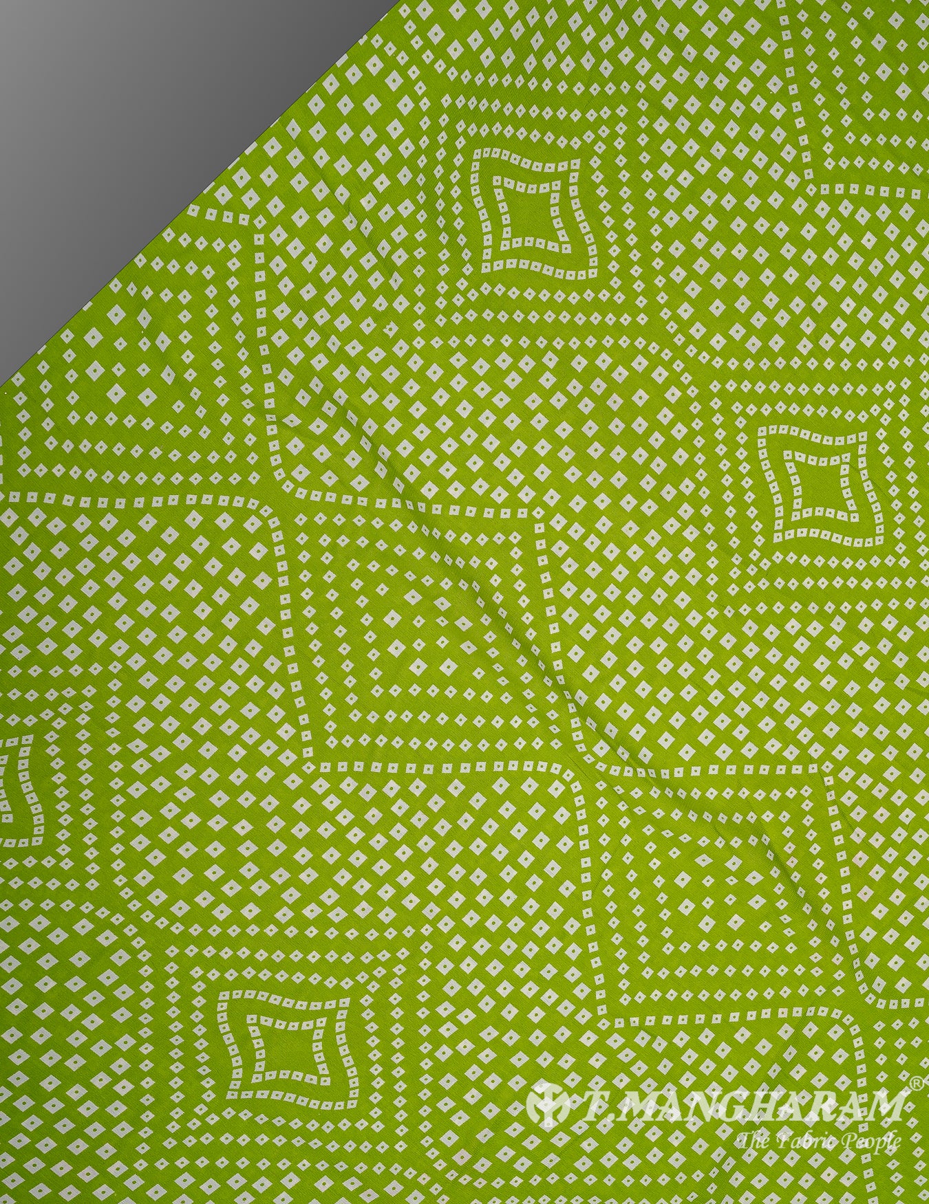 Green Crepe Fabric - EC9869