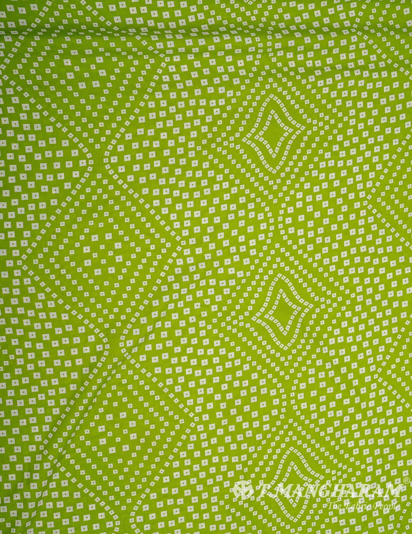 Green Crepe Fabric - EC9869