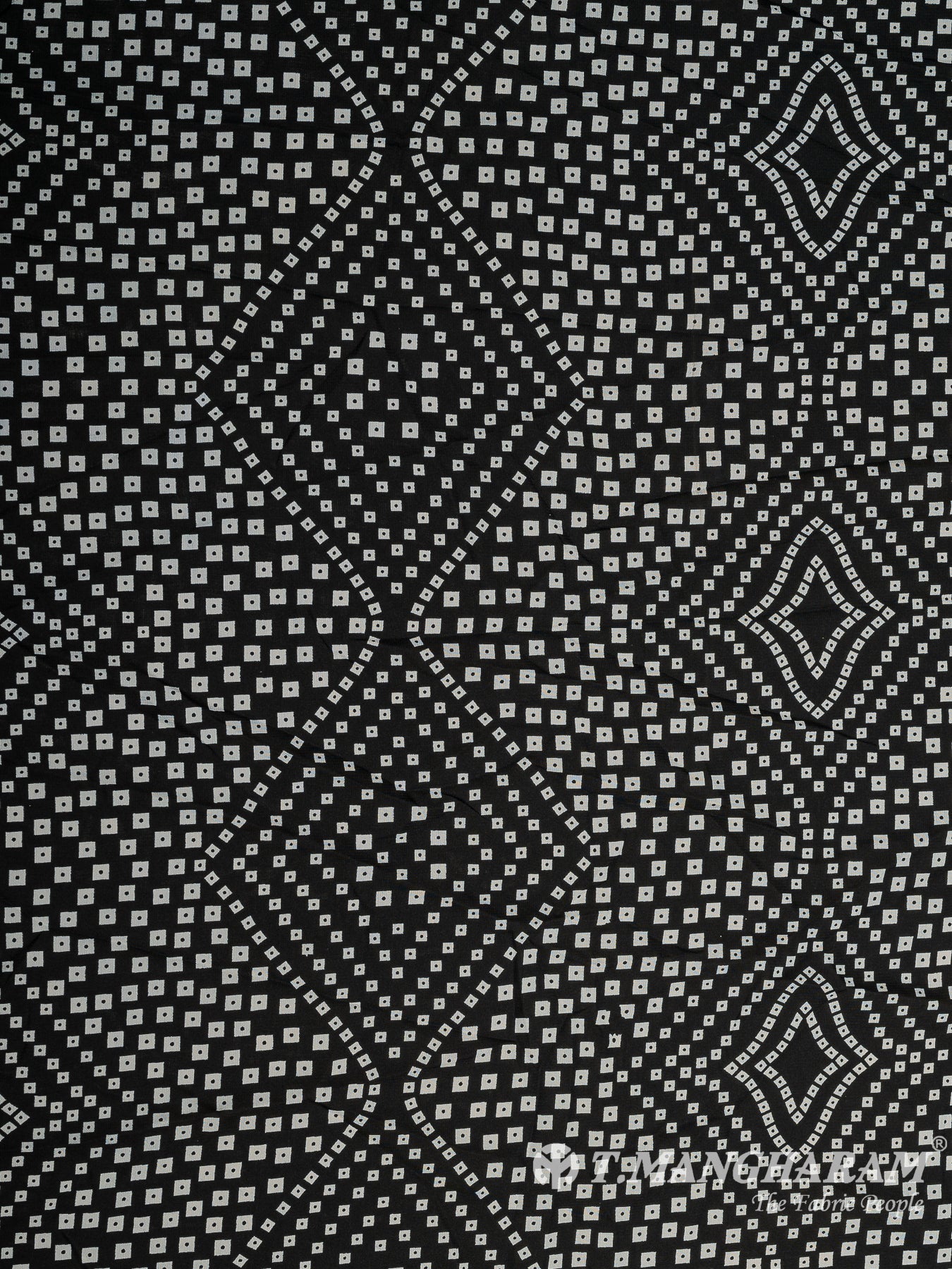 Black Crepe Fabric - EC9762 view-3