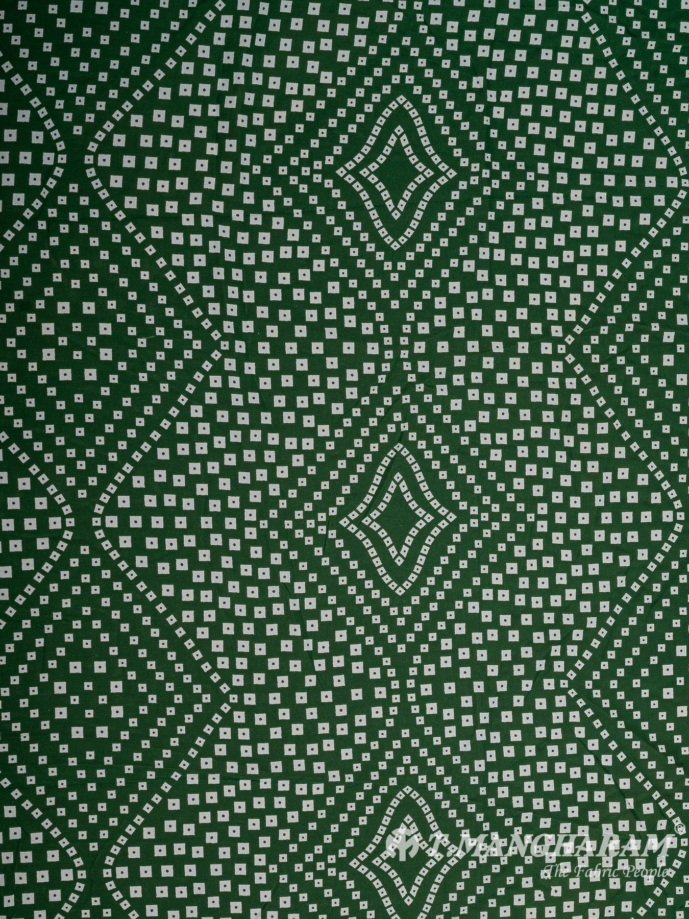 Green Crepe Fabric - EC9761 view-3