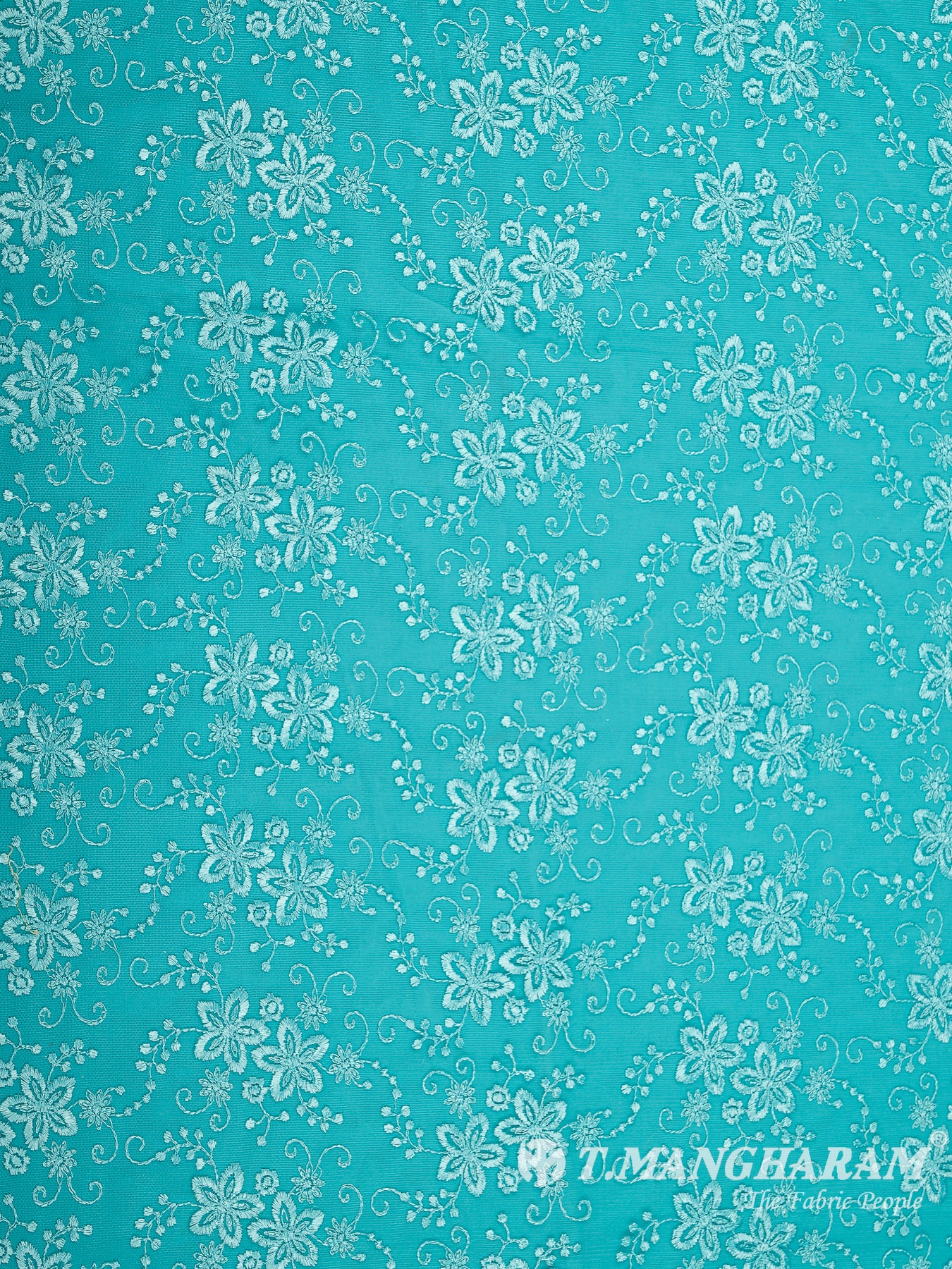 Green Fancy Net Fabric - EB5810 view-3