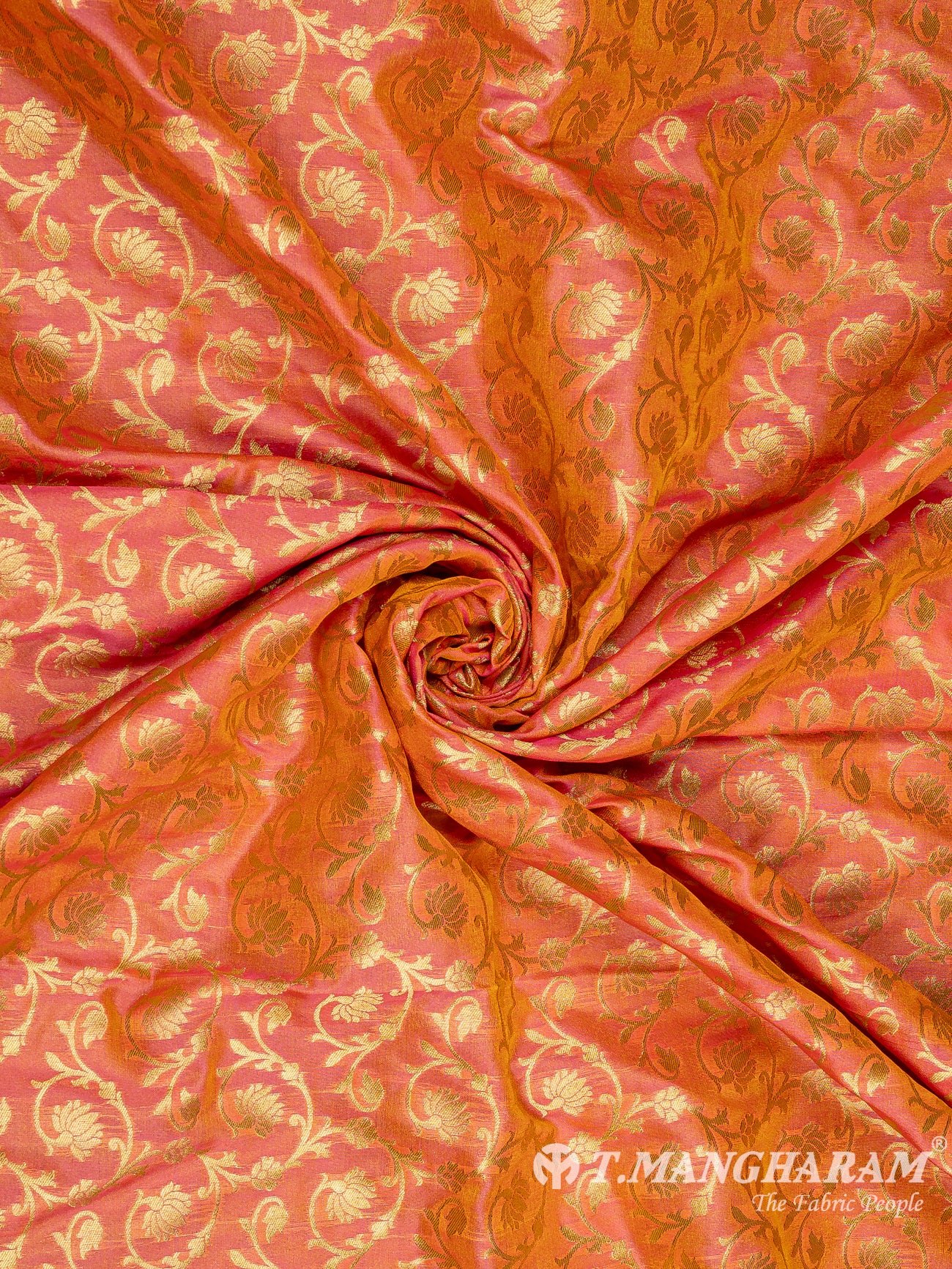 Pink Banaras Fabric - EC9441 view-1
