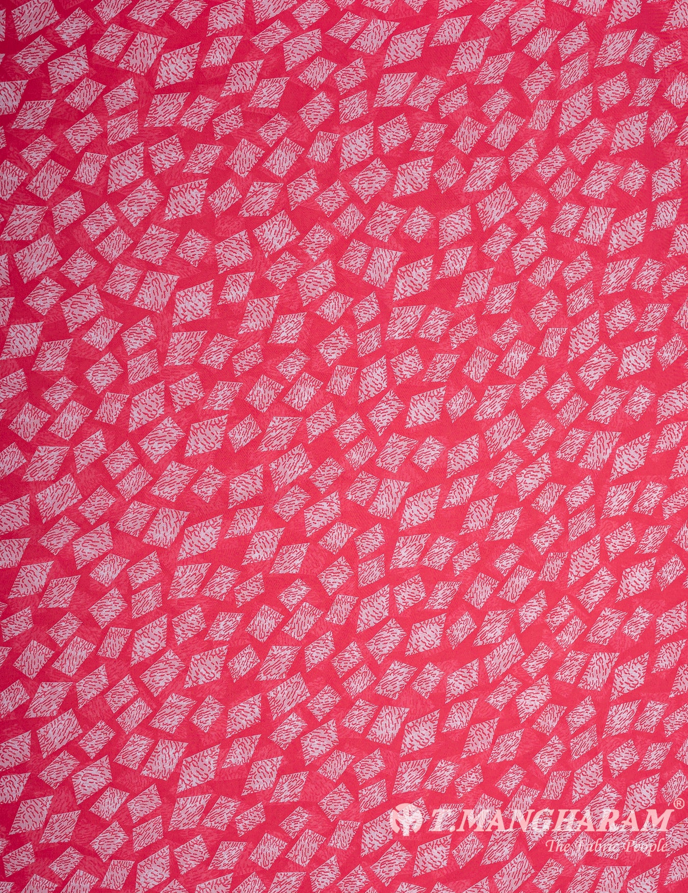 Pink Georgette Fabric - EB7114 view-3