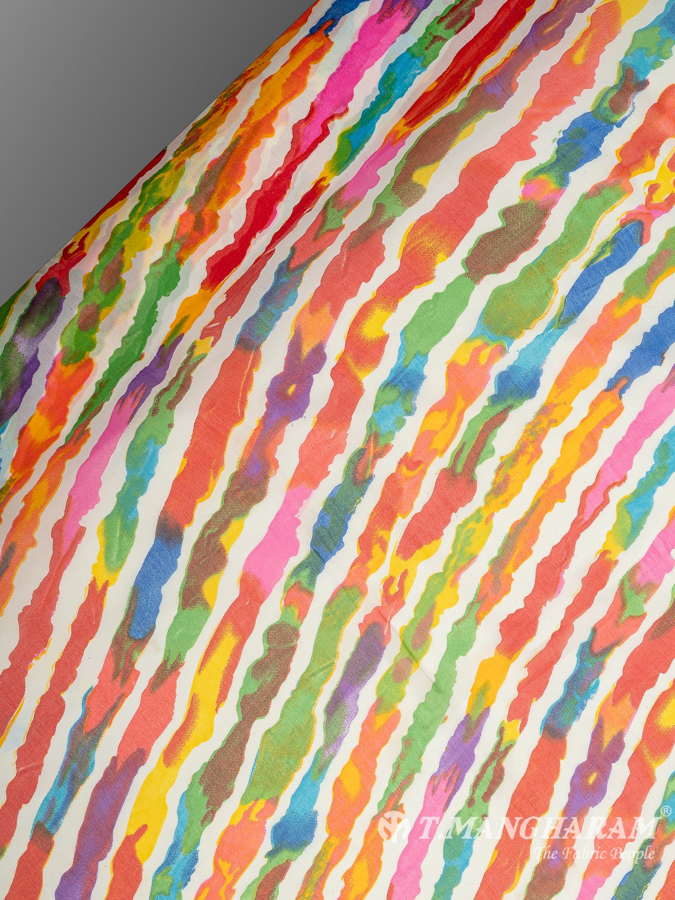 Multicolor Georgette Fabric - EB7113 view-2