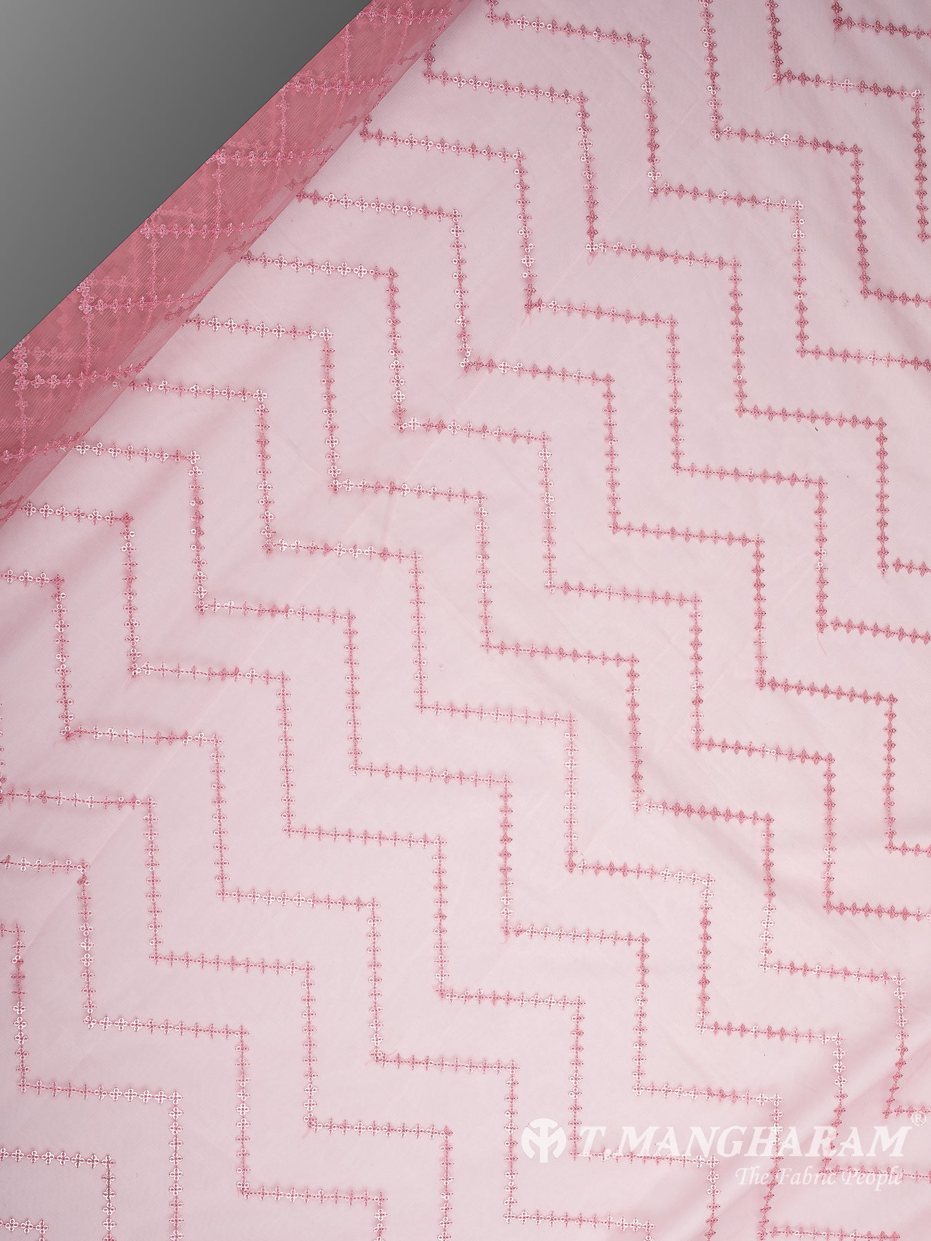 Pink Fancy Net Fabric - EB7369 view-2