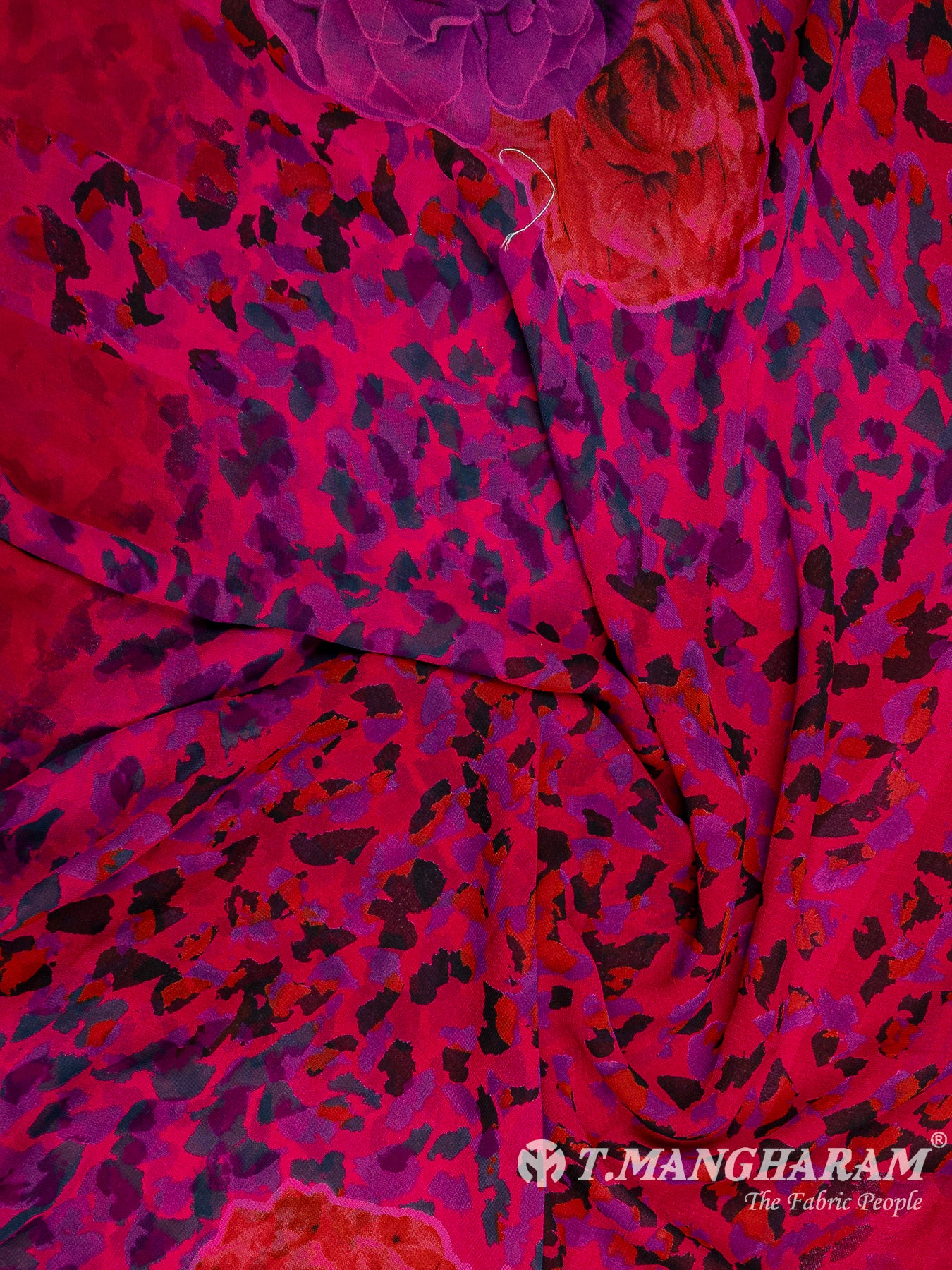 Multicolor Crepe Chudidhar Fabric Set - EH1602 view-3
