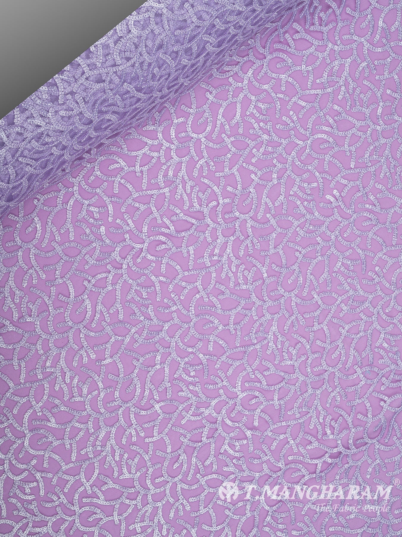 Violet Fancy Net Fabric - EB5788 view-2