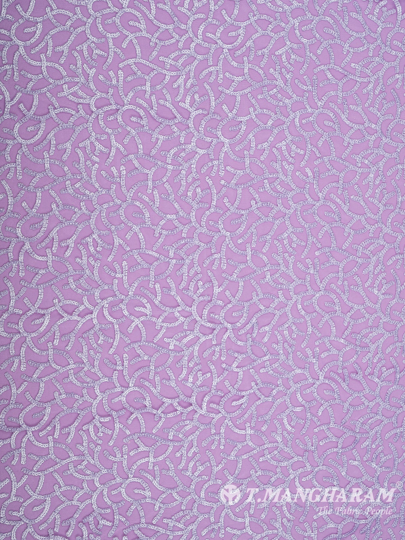 Violet Fancy Net Fabric - EB5788 view-3