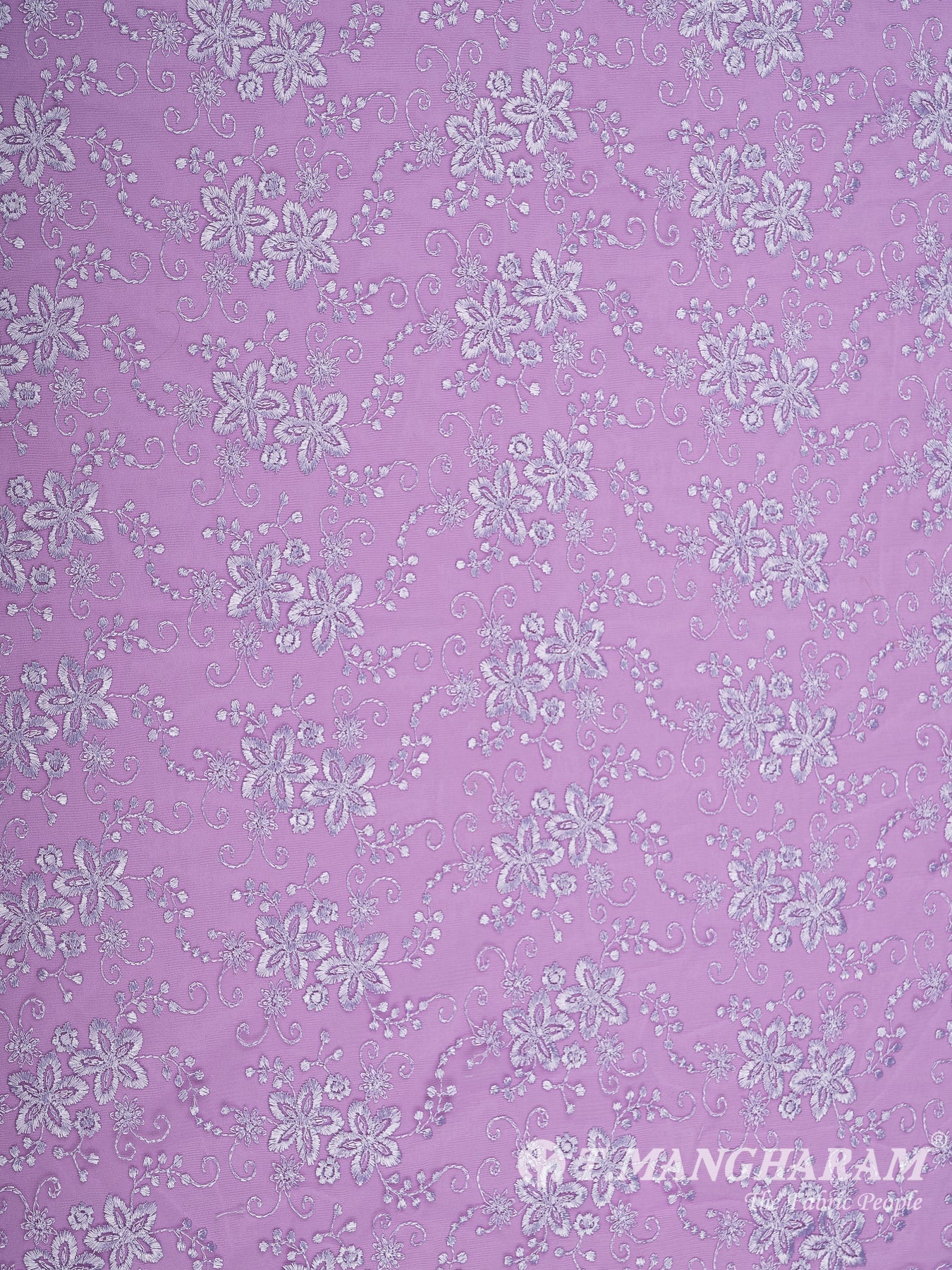 Violet Fancy Net Fabric - EB5808 view-3