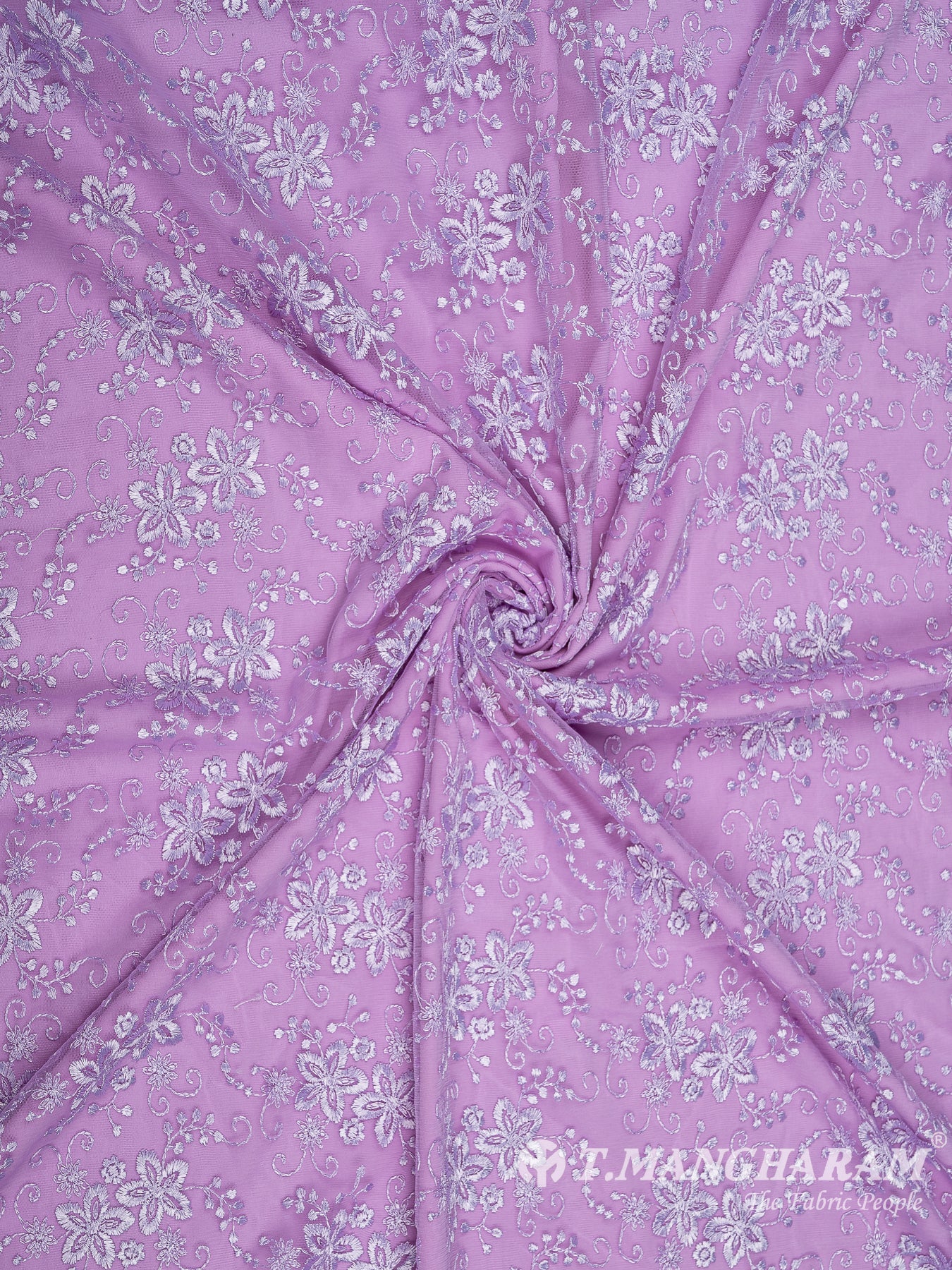 Violet Fancy Net Fabric - EB5808 view-1
