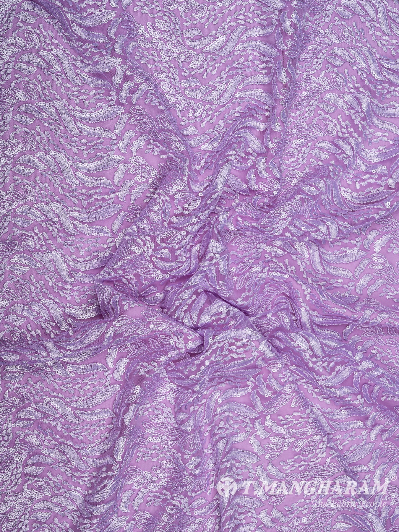 Violet Fancy Net Fabric - EB5804 view-4