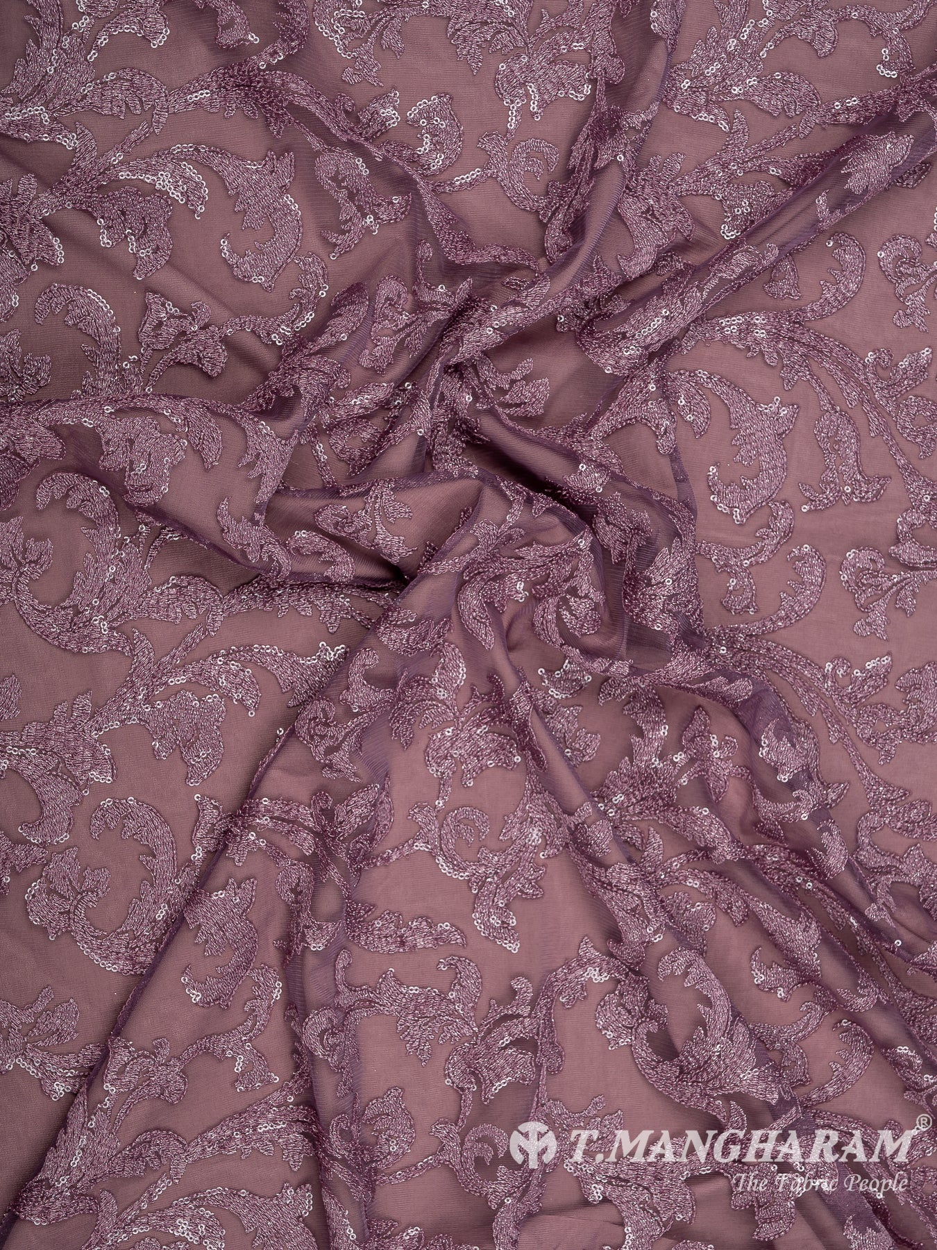 Violet Fancy Net Fabric - EC7972 view-4