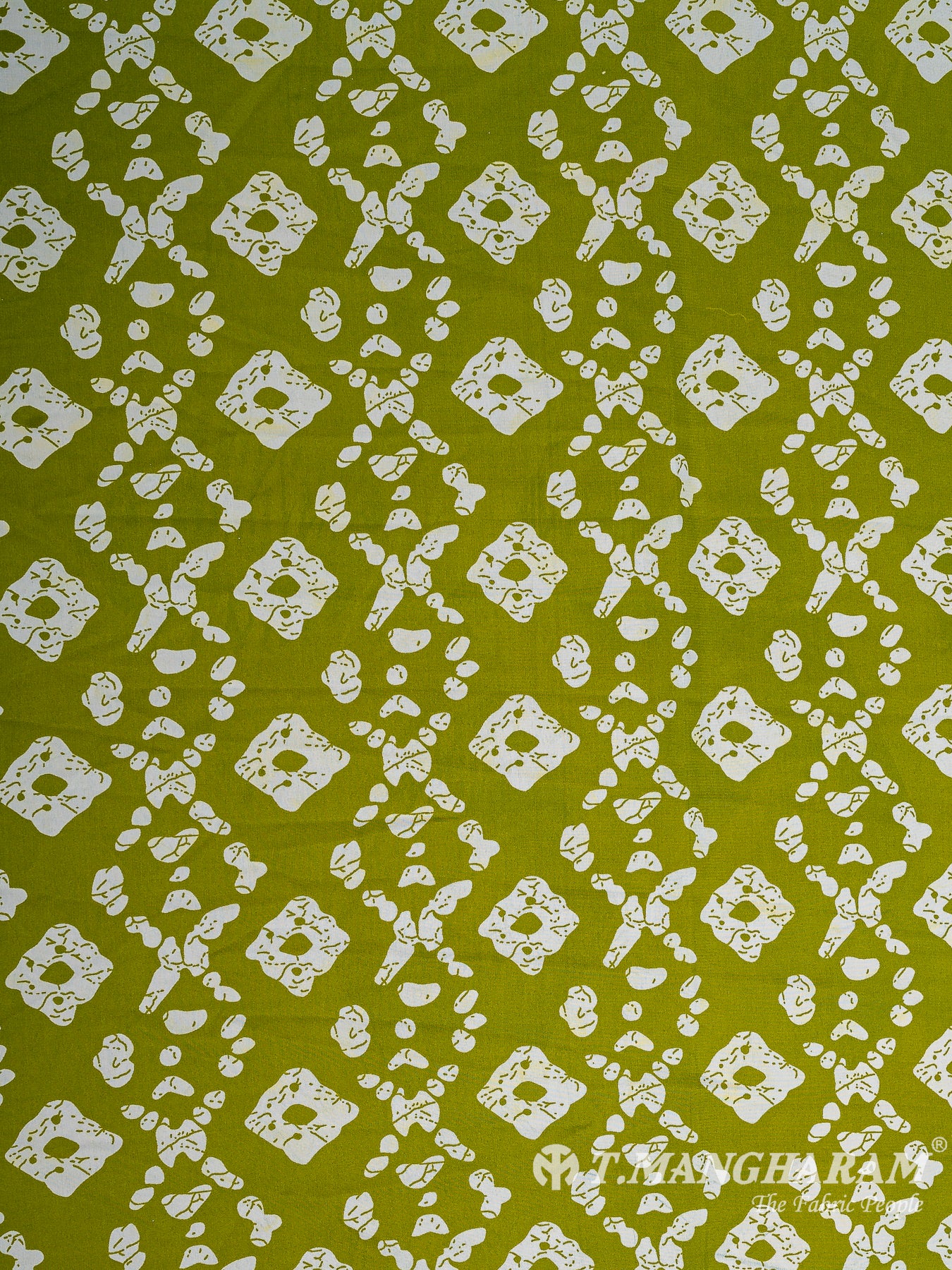 Green Crepe Fabric - EC9755 view-3