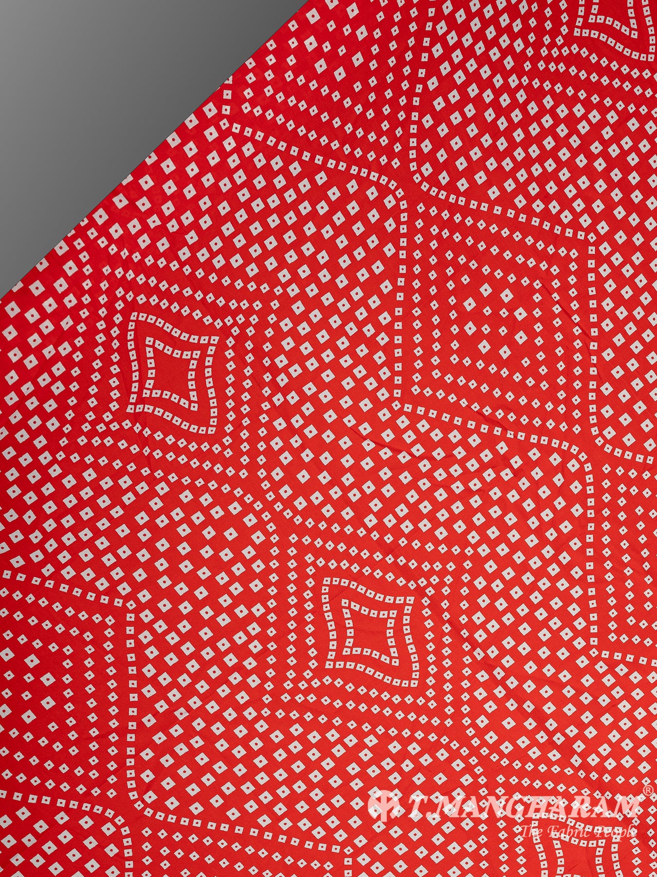 Red Crepe Fabric - EC9760 view-2