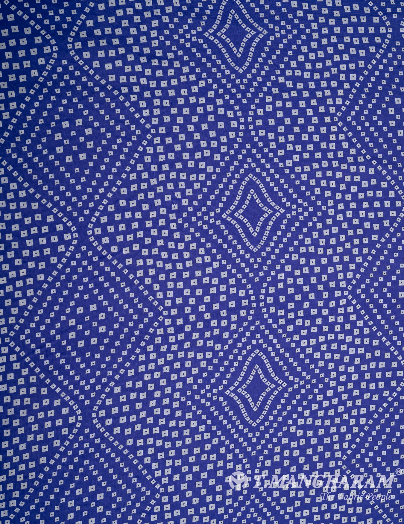 Blue Crepe Fabric - EC9871 view-3