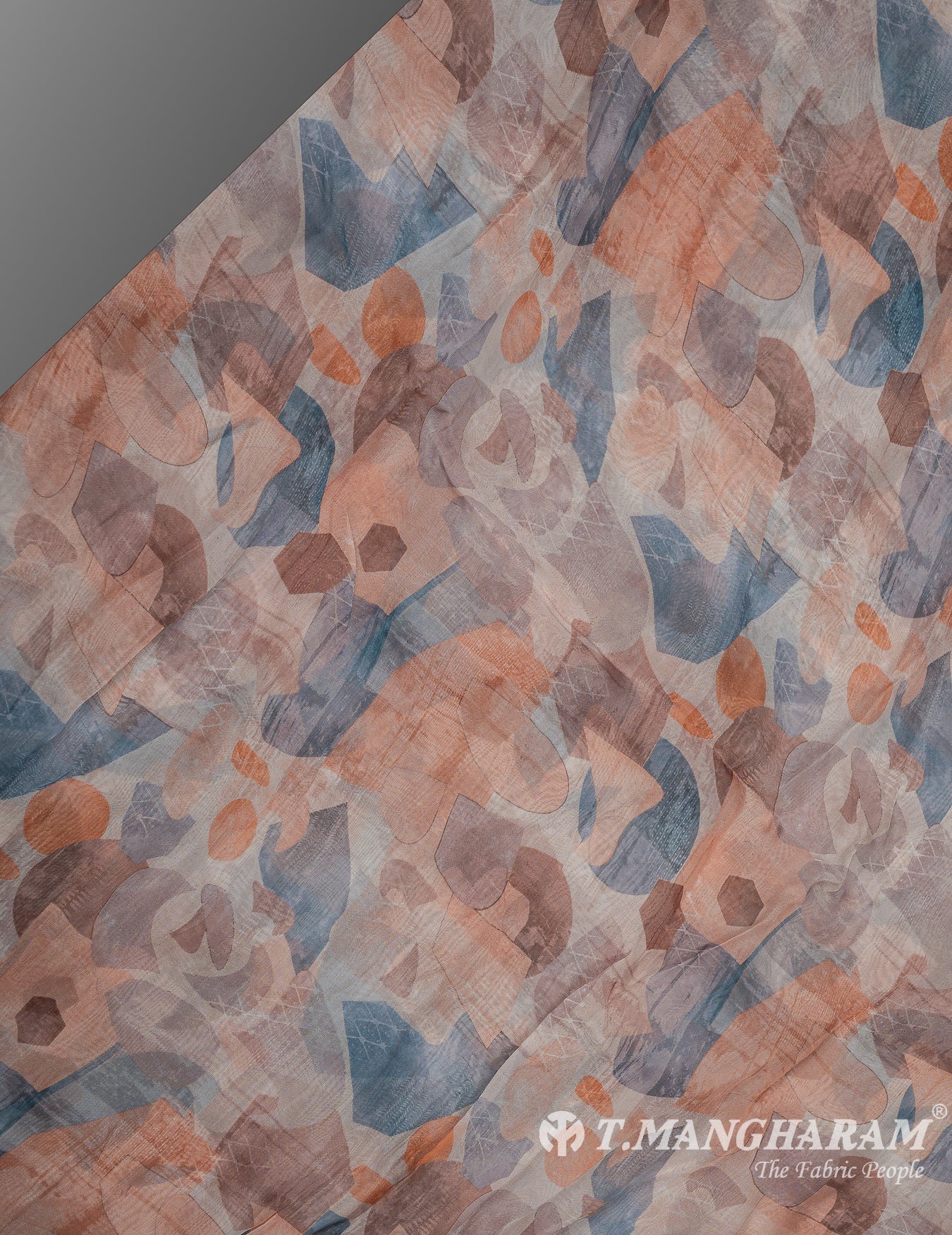 Multicolor Organza Tissue Fabric - EC9818 view-2
